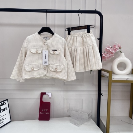 Cheap CHANEL Children's Tracksuits in 228650, $55 USD- [IB228650] - Replica Tracksuits