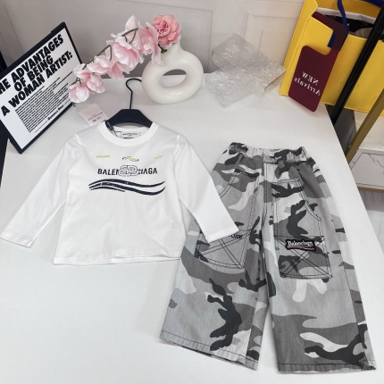 Cheap Balenciaga children's  Tracksuits in 228661, $55 USD- [IB228661] - Replica Tracksuits