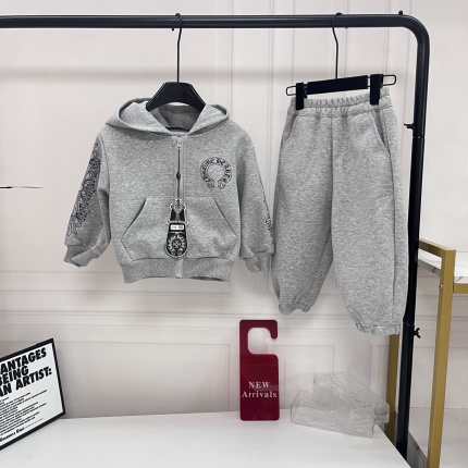 Cheap Chrome Hearts children's  Tracksuits in 228662, $60 USD- [IB228662] - Replica Tracksuits