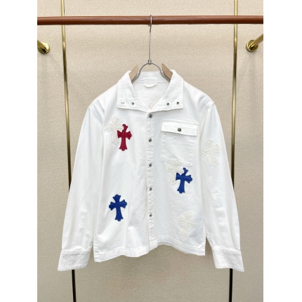 Cheap Chrome Hearts Jackets in 228707, $95 USD- [IB228707] - Replica Chrome Hearts Jackets