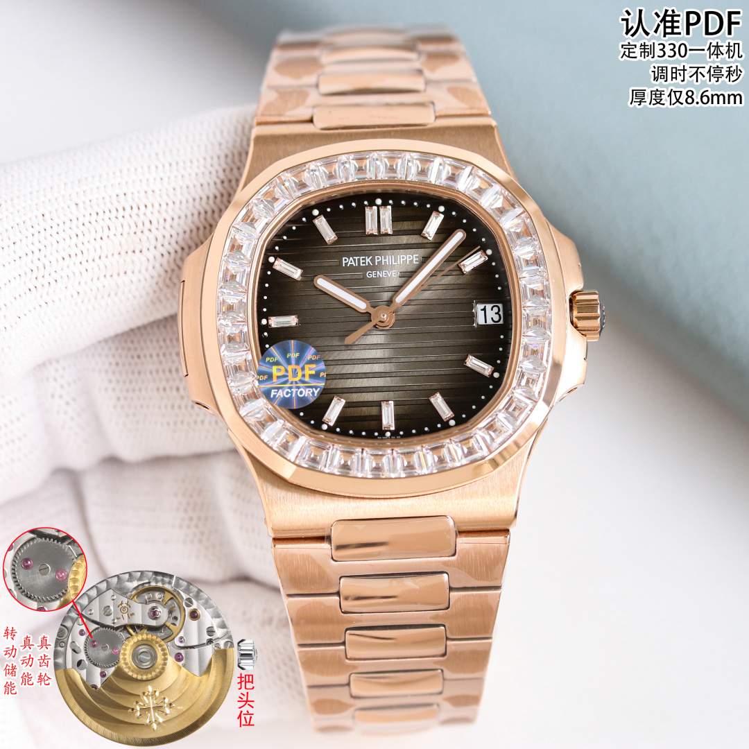 Cheap Patek Philippe AAA Diamond Watches in 220482, $280 USD- [IB220482] - Replica Patek Philippe AAA Diamond Watches