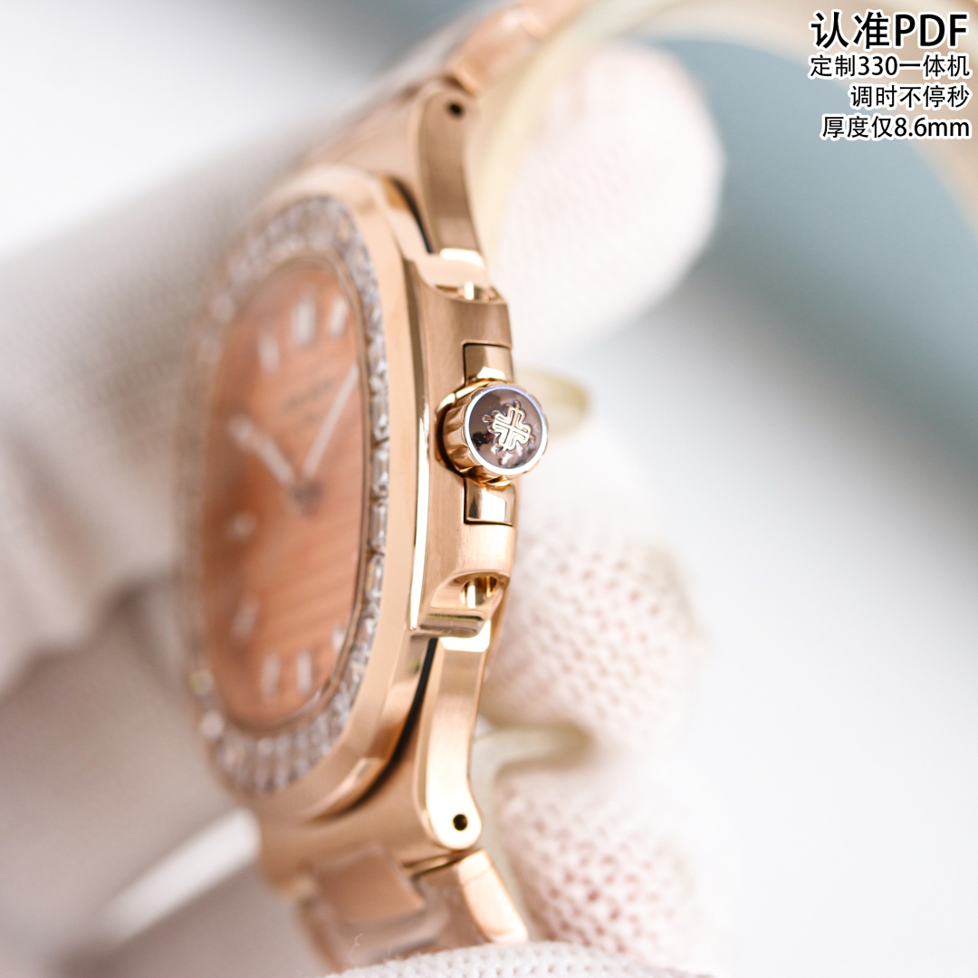 Cheap Patek Philippe AAA Diamond Watches in 220484, $280 USD- [IB220484] - Replica Patek Philippe AAA Diamond Watches