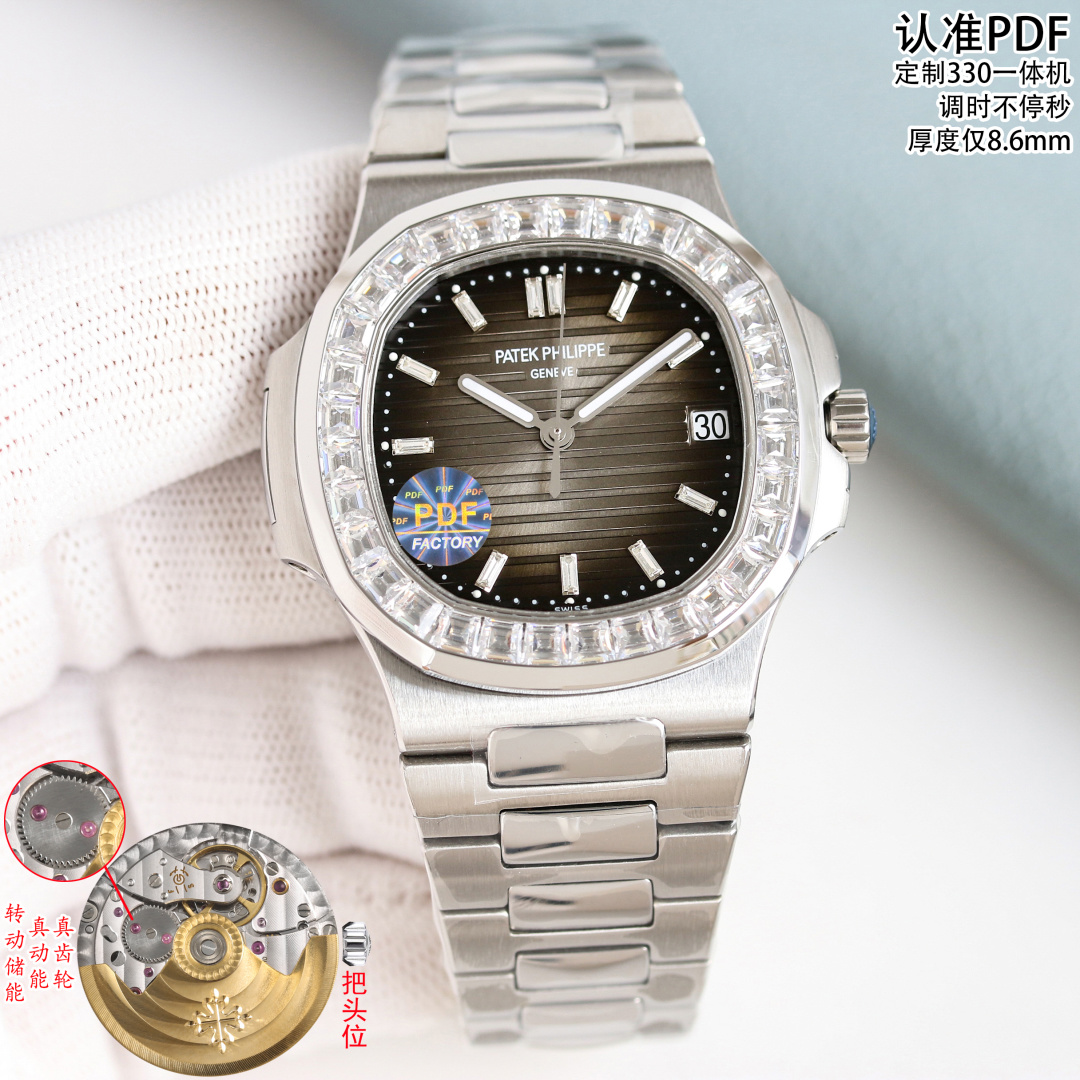 Cheap Patek Philippe AAA Diamond Watches in 220486, $280 USD- [IB220486] - Replica Patek Philippe AAA Diamond Watches