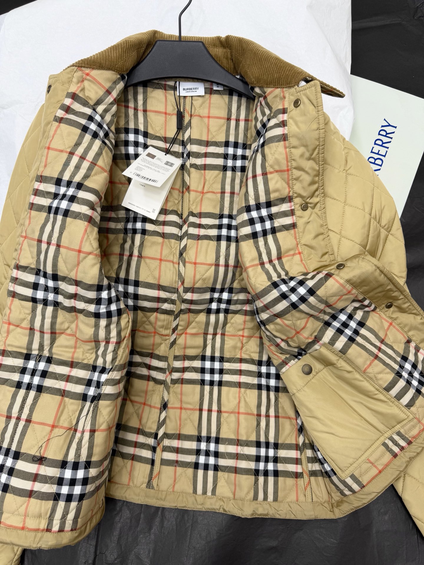 Cheap Burberry Trench Coats For Women in 220725, $200 USD- [IB220725] - Replica Burberry Trench Coats For Women