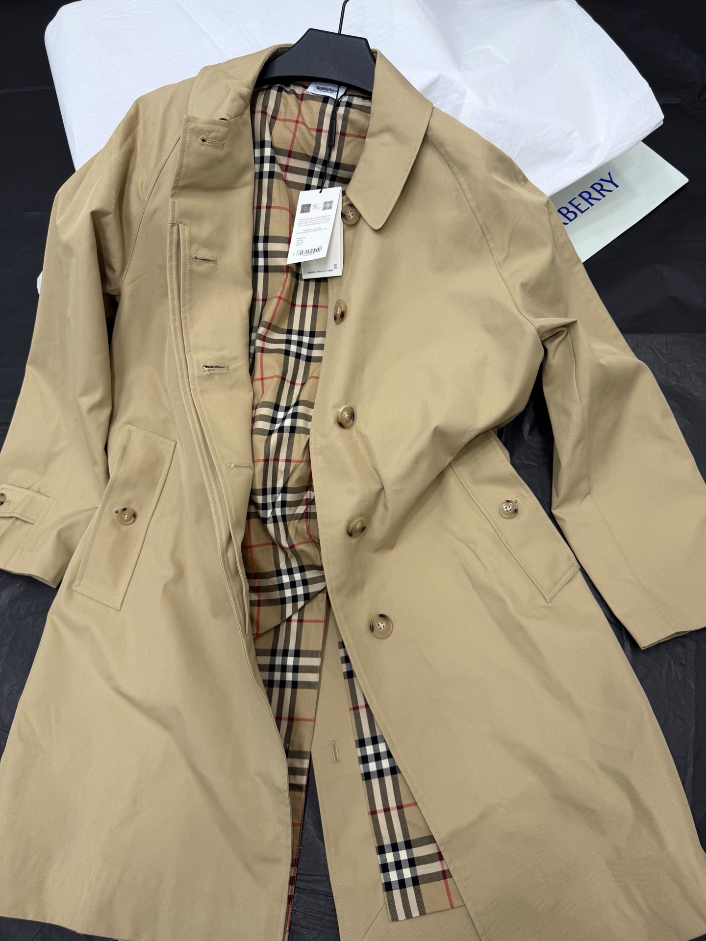 Cheap Burberry Trench Coats For Women in 220726, $200 USD- [IB220726] - Replica Burberry Trench Coats For Women