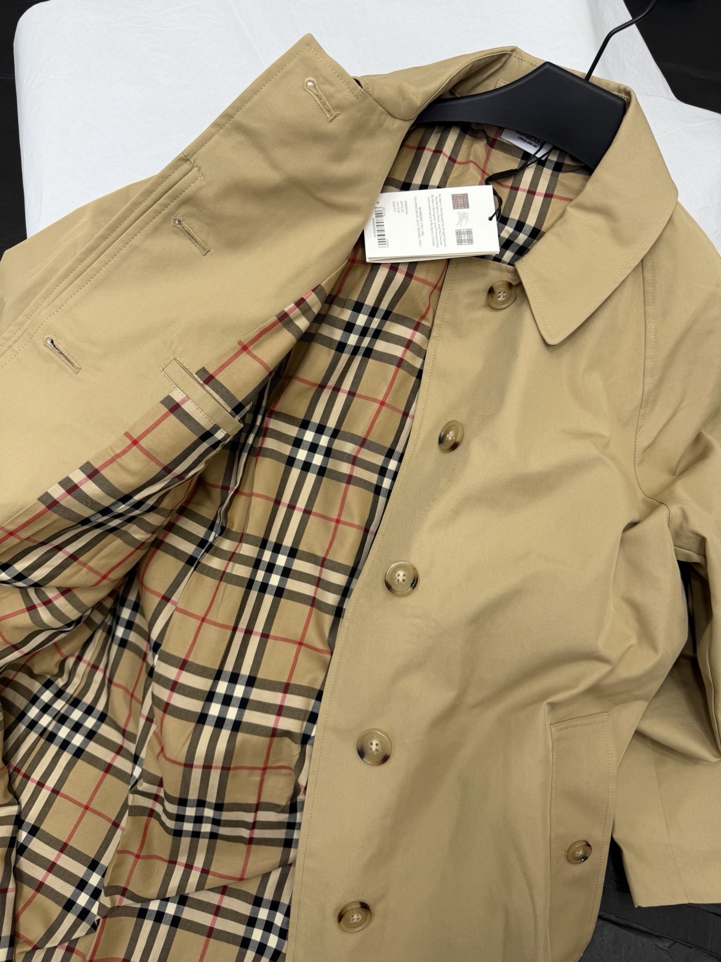 Cheap Burberry Trench Coats For Women in 220726, $200 USD- [IB220726] - Replica Burberry Trench Coats For Women