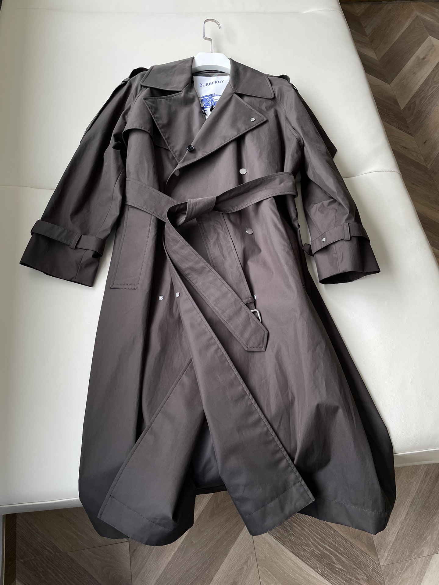 Cheap Burberry Trench Coats For Women in 220729, $200 USD- [IB220729] - Replica Burberry Trench Coats For Women