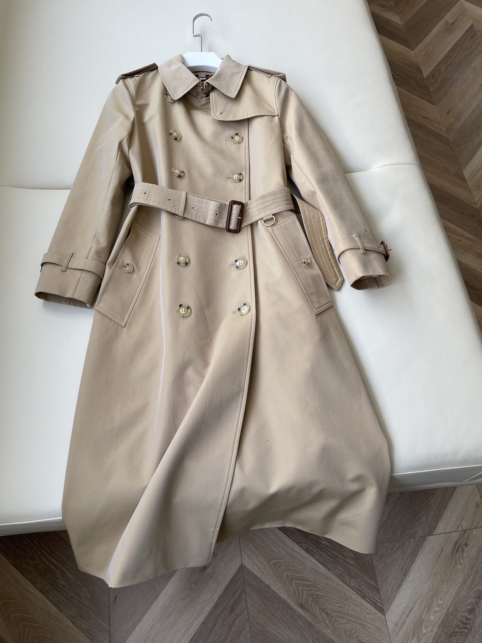 Cheap Burberry Trench Coats For Women in 220730, $200 USD- [IB220730] - Replica Burberry Trench Coats For Women