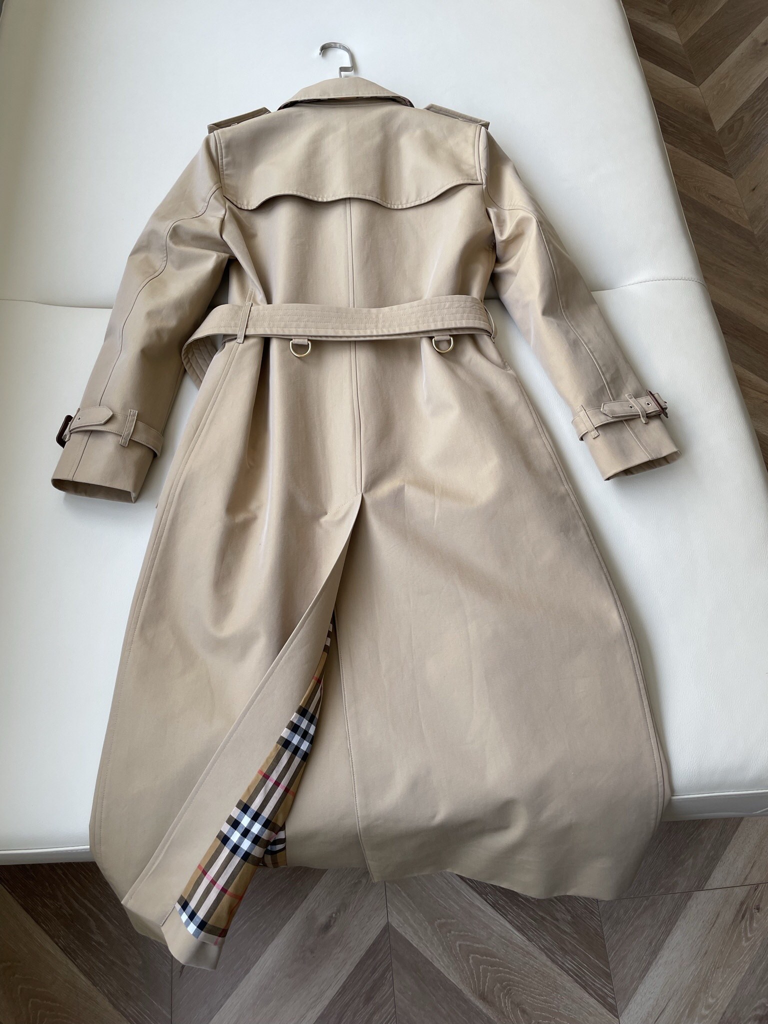 Cheap Burberry Trench Coats For Women in 220730, $200 USD- [IB220730] - Replica Burberry Trench Coats For Women