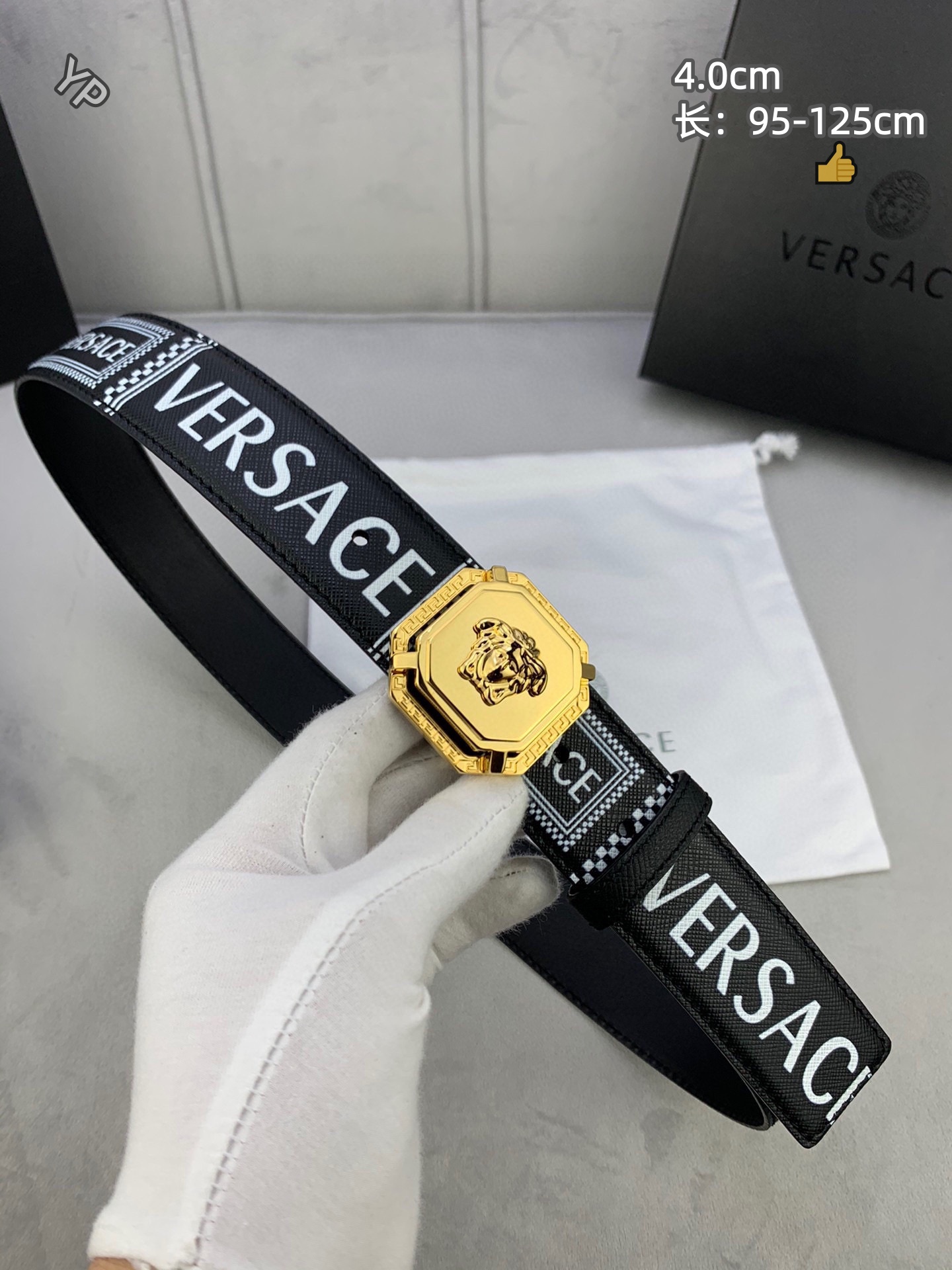 Cheap Versace AAA Quality  Belts in 220780, $60 USD- [IB220780] - Replica Versace AAA Quality  Belts