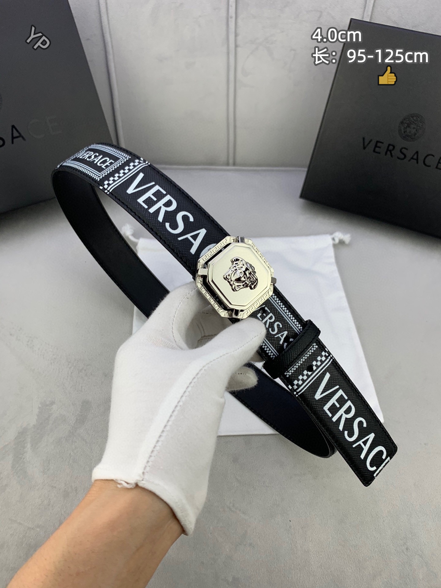 Cheap Versace AAA Quality  Belts in 220781, $60 USD- [IB220781] - Replica Versace AAA Quality  Belts