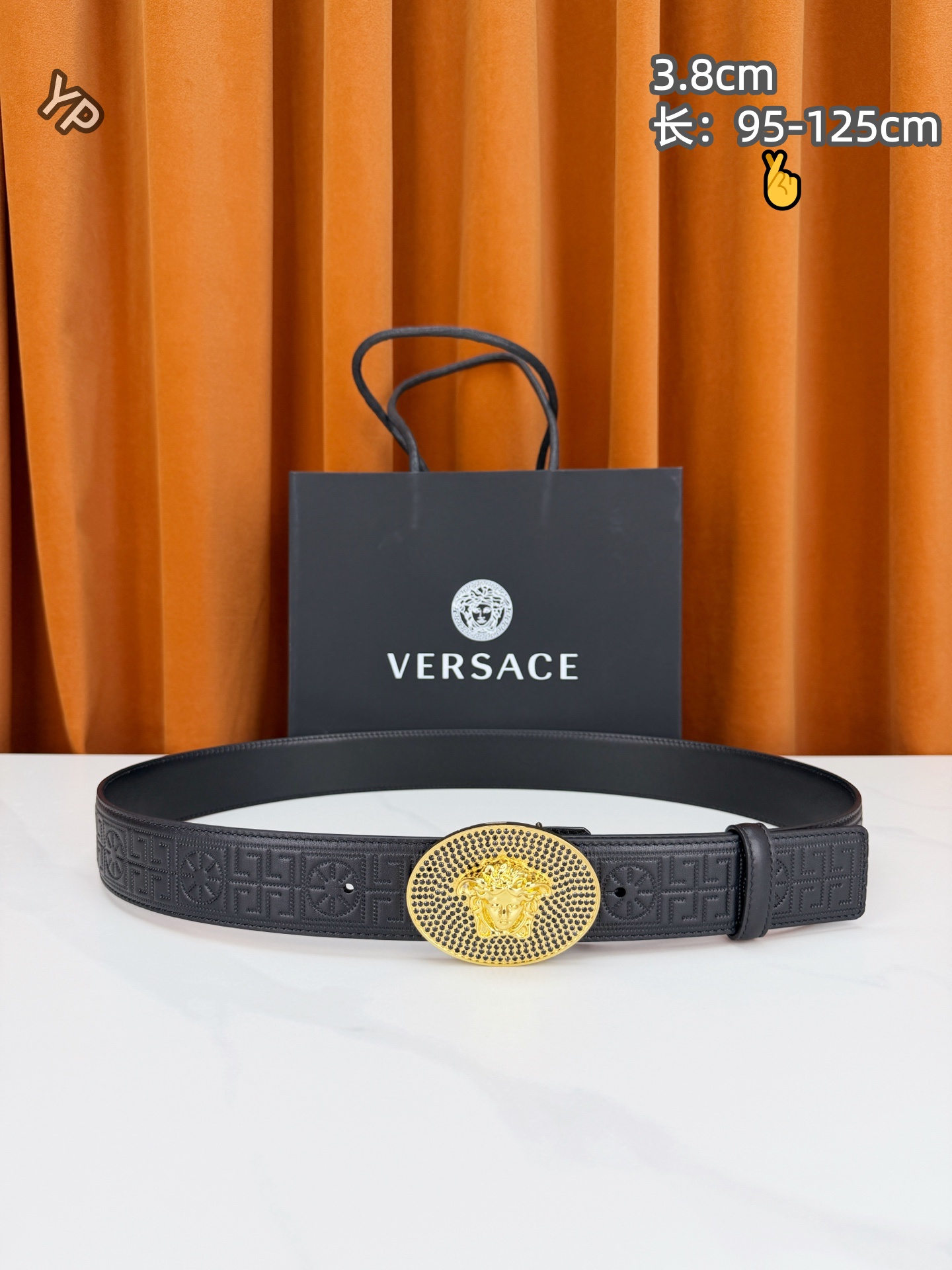 Cheap Versace AAA Quality  Belts in 220786, $60 USD- [IB220786] - Replica Versace AAA Quality  Belts