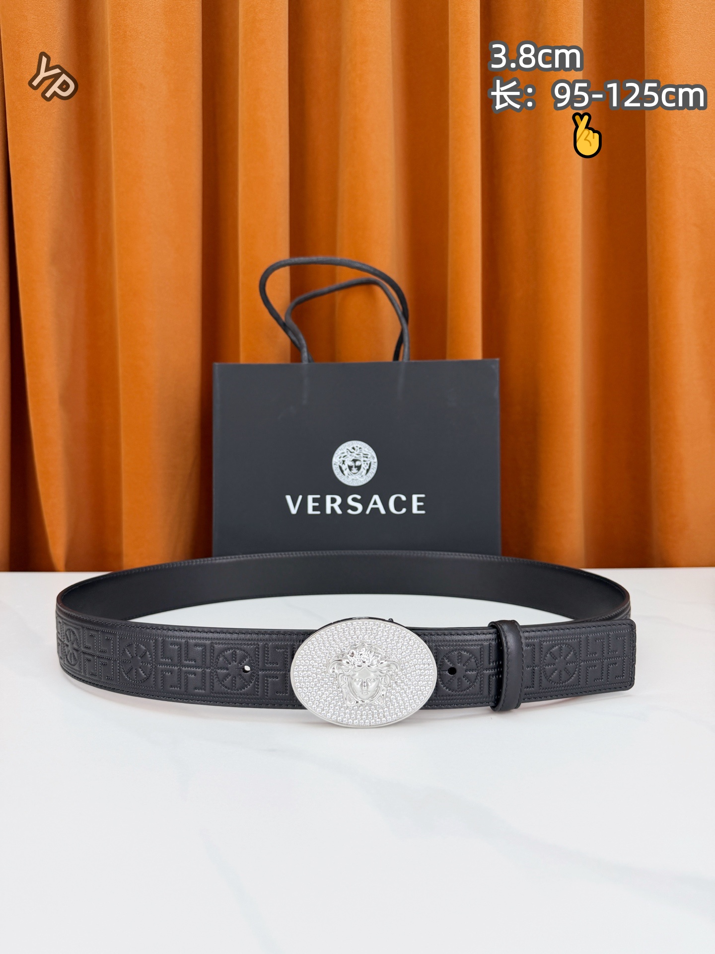 Cheap Versace AAA Quality  Belts in 220787, $60 USD- [IB220787] - Replica Versace AAA Quality  Belts