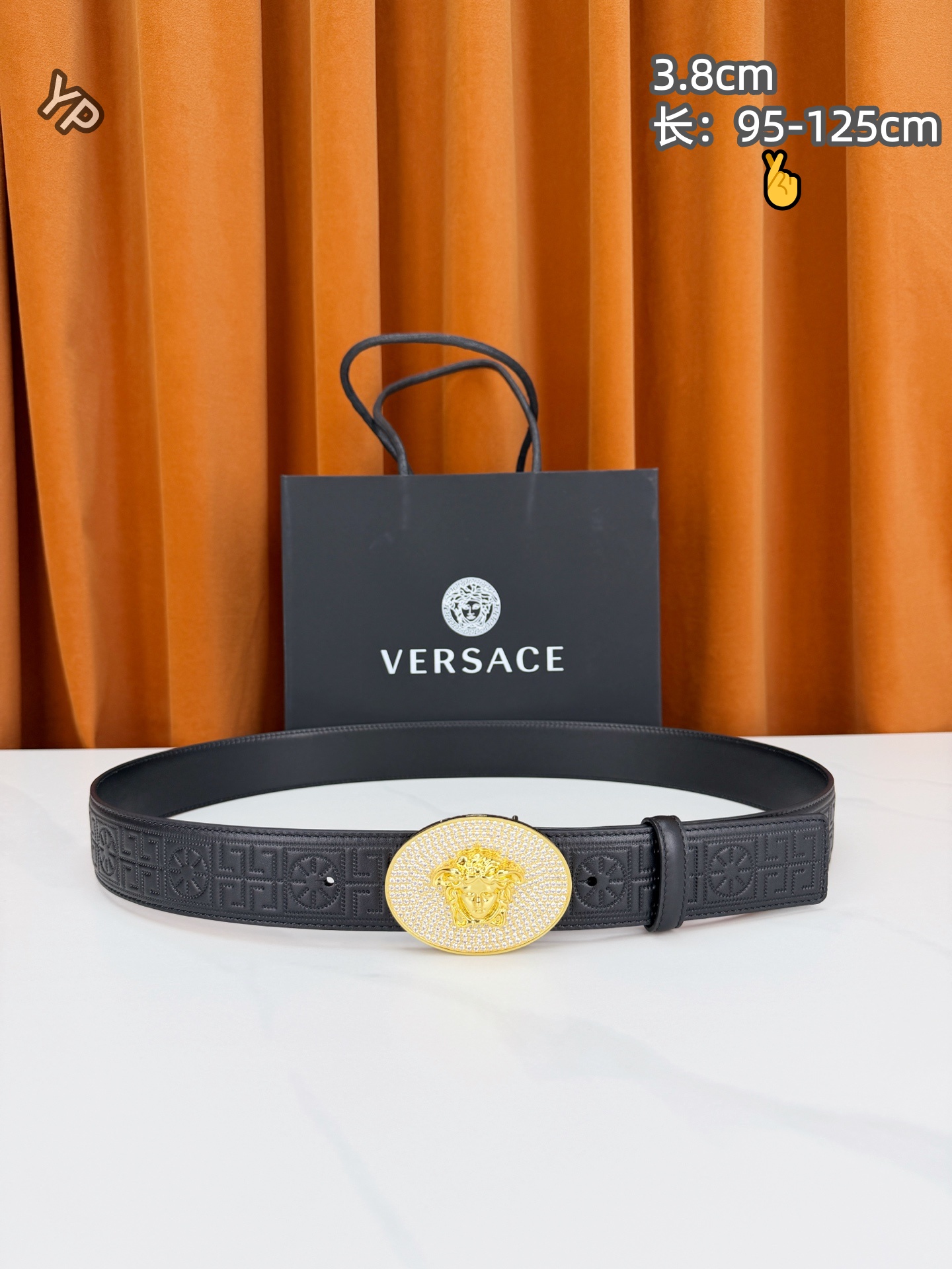 Cheap Versace AAA Quality  Belts in 220788, $60 USD- [IB220788] - Replica Versace AAA Quality  Belts