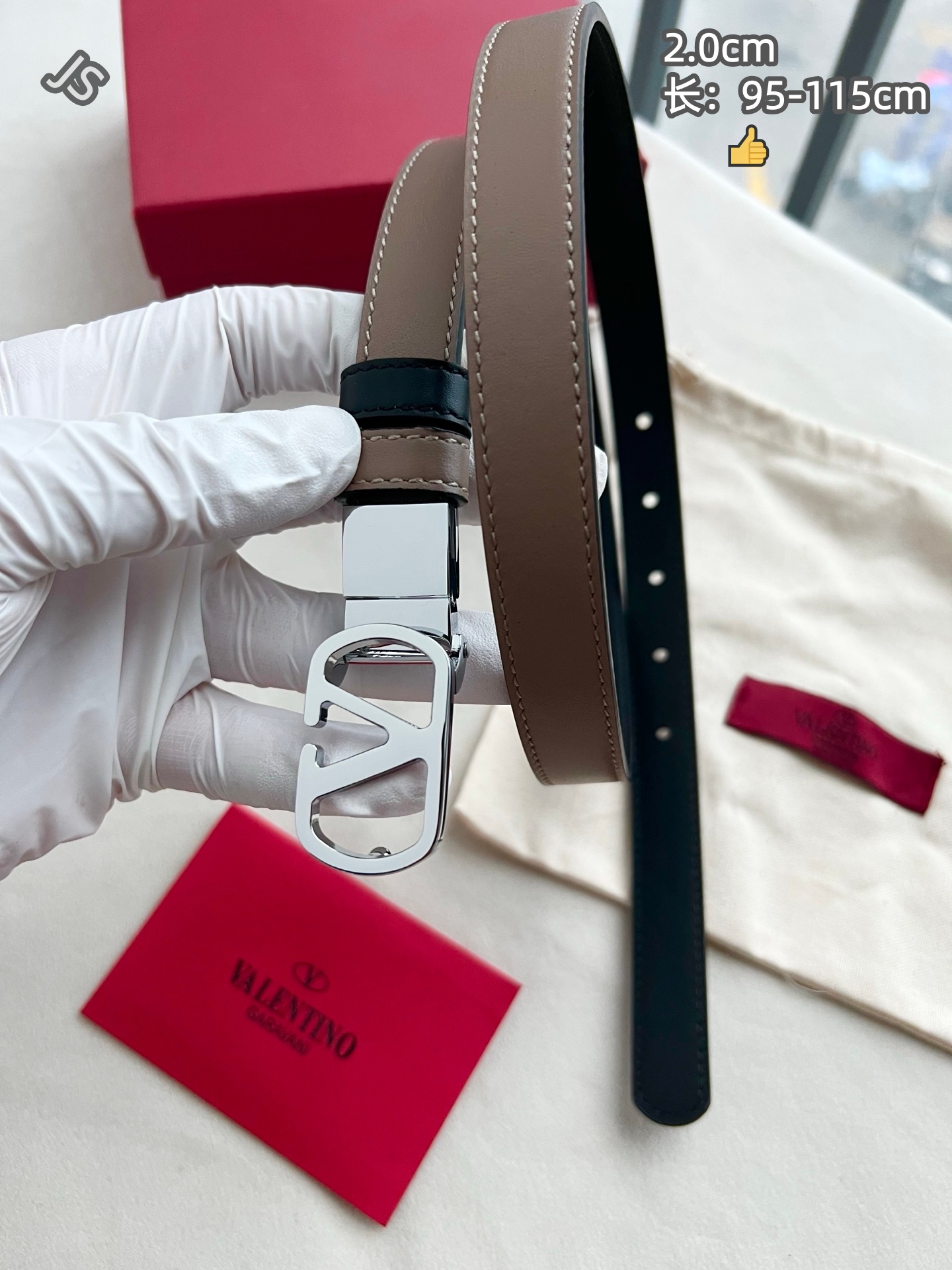 Cheap Valentino AAA Belts in 220793, $60 USD- [IB220793] - Replica Valentino AAA Belts