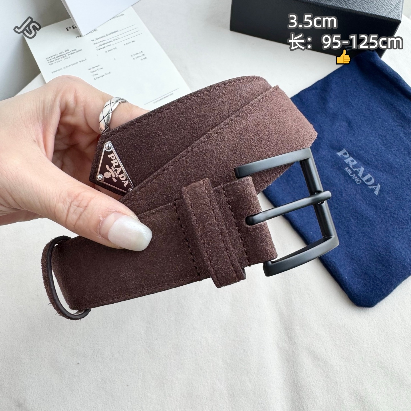 Cheap prada AAA Quality Belts in 220809, $60 USD- [IB220809] - Replica prada AAA Quality Belts