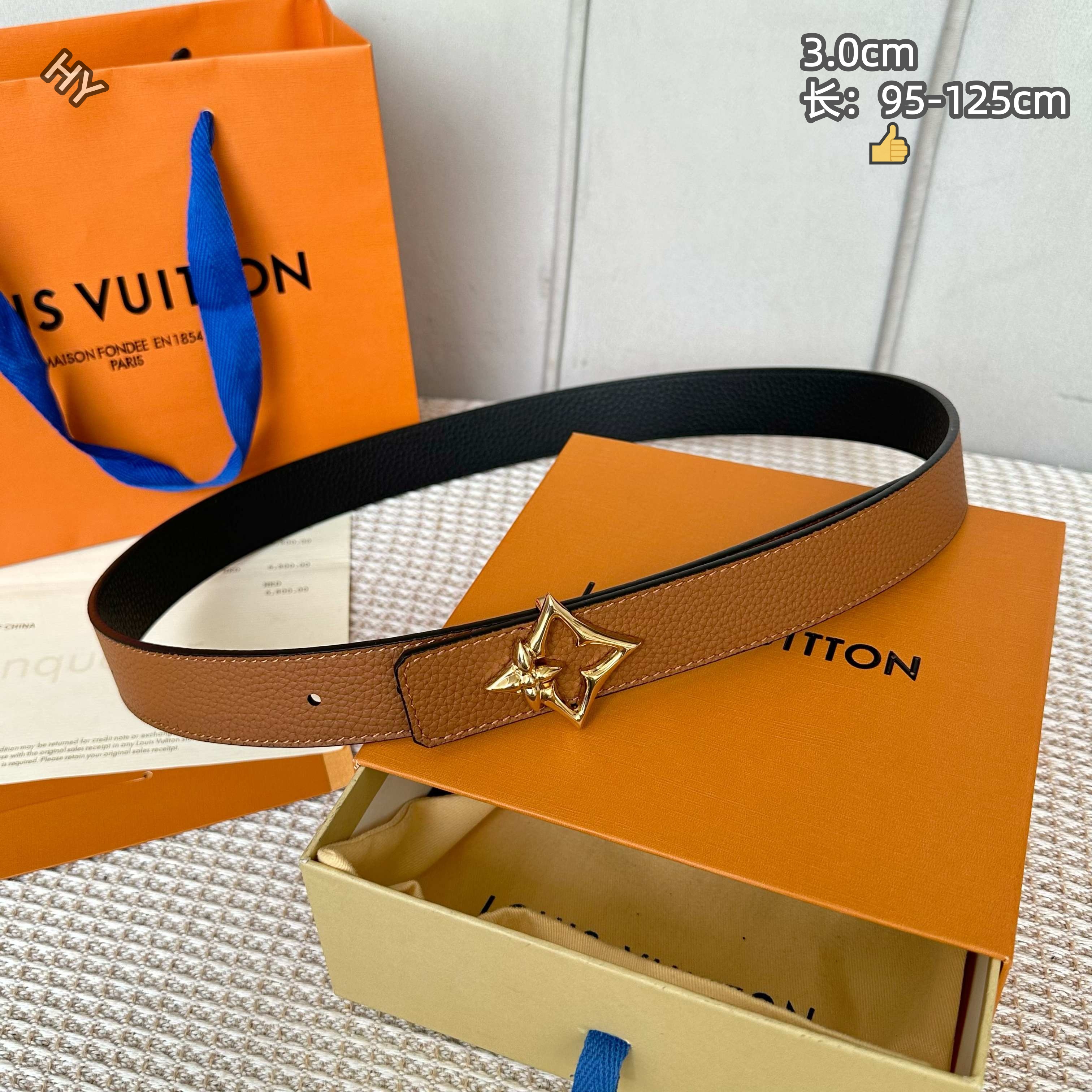 Cheap Louis Vuitton AAA Belts in 220830, $60 USD- [IB220830] - Replica Louis Vuitton AAA Belts