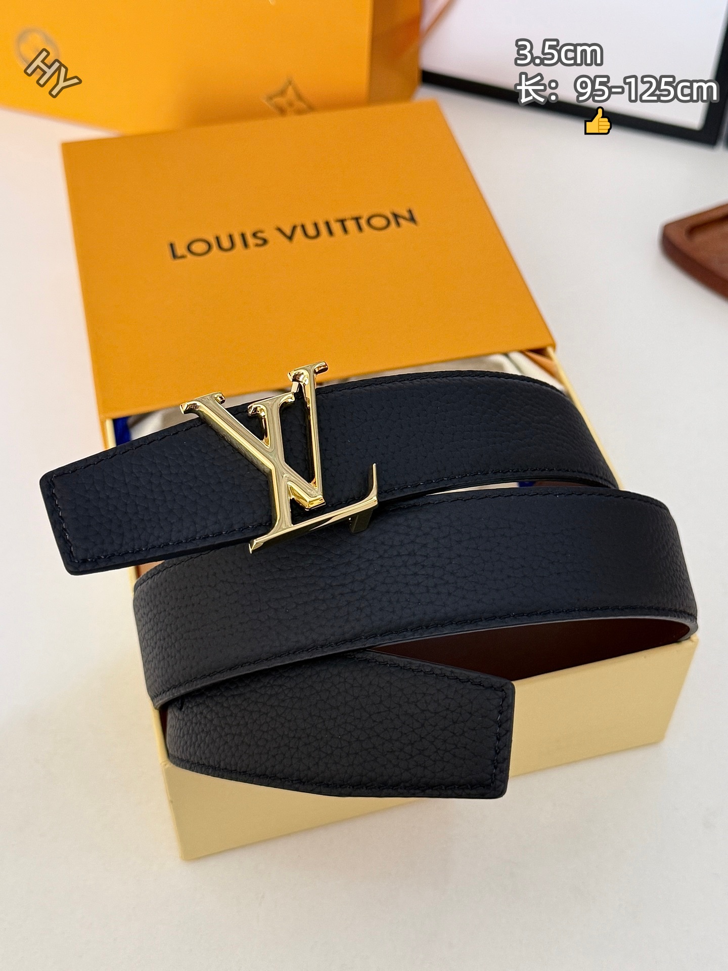 Cheap Louis Vuitton AAA Belts in 220853, $60 USD- [IB220853] - Replica Louis Vuitton AAA Belts