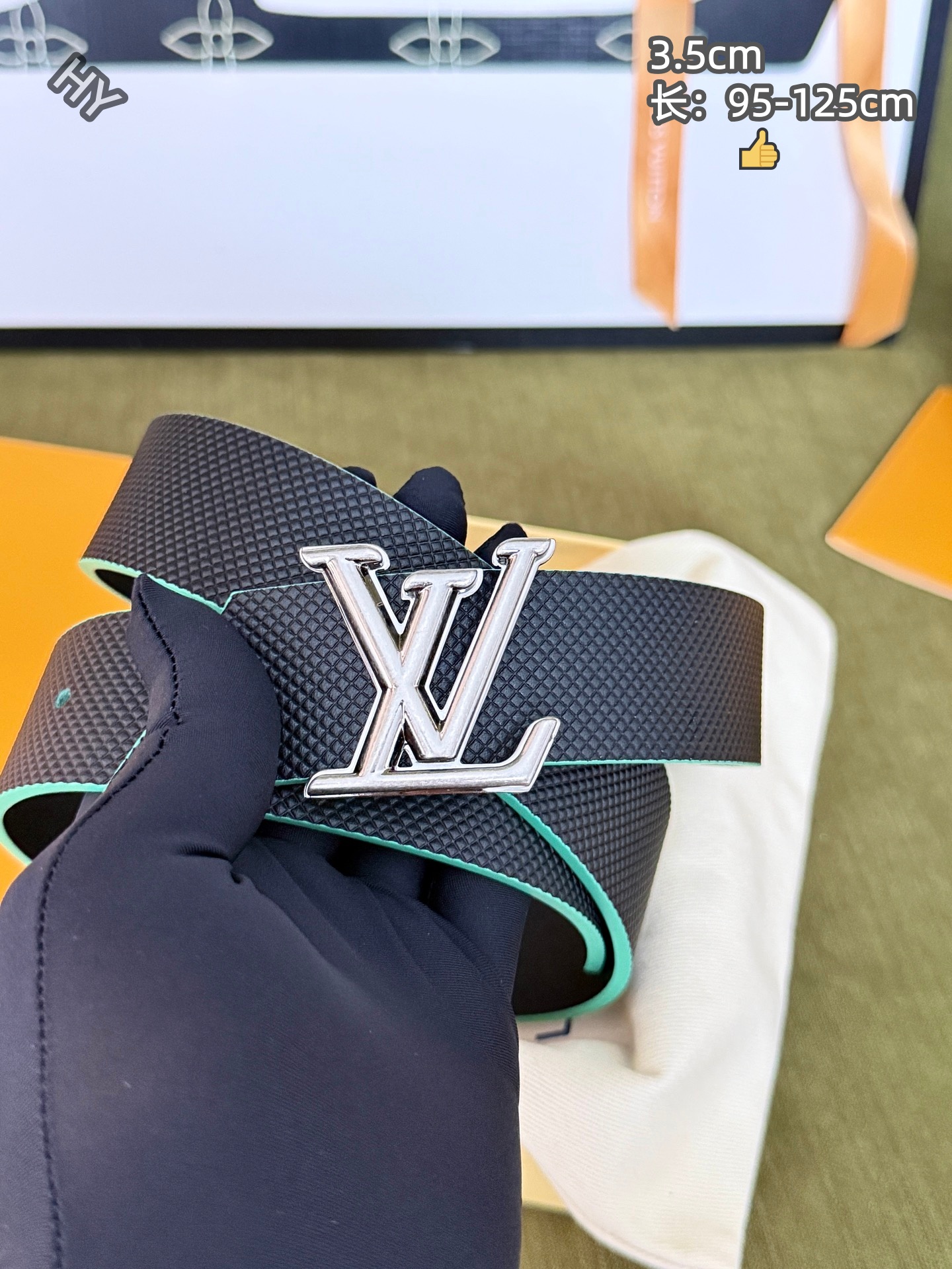 Cheap Louis Vuitton AAA Belts in 220859, $60 USD- [IB220859] - Replica Louis Vuitton AAA Belts