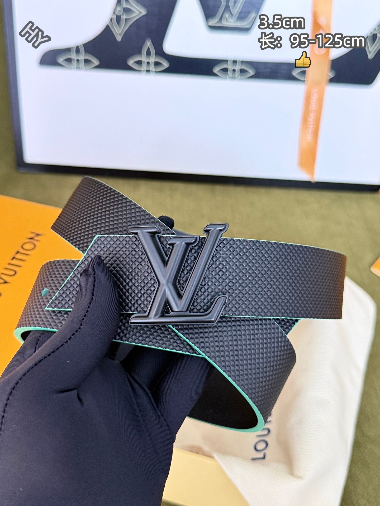 Cheap Louis Vuitton AAA Belts in 220860, $60 USD- [IB220860] - Replica Louis Vuitton AAA Belts