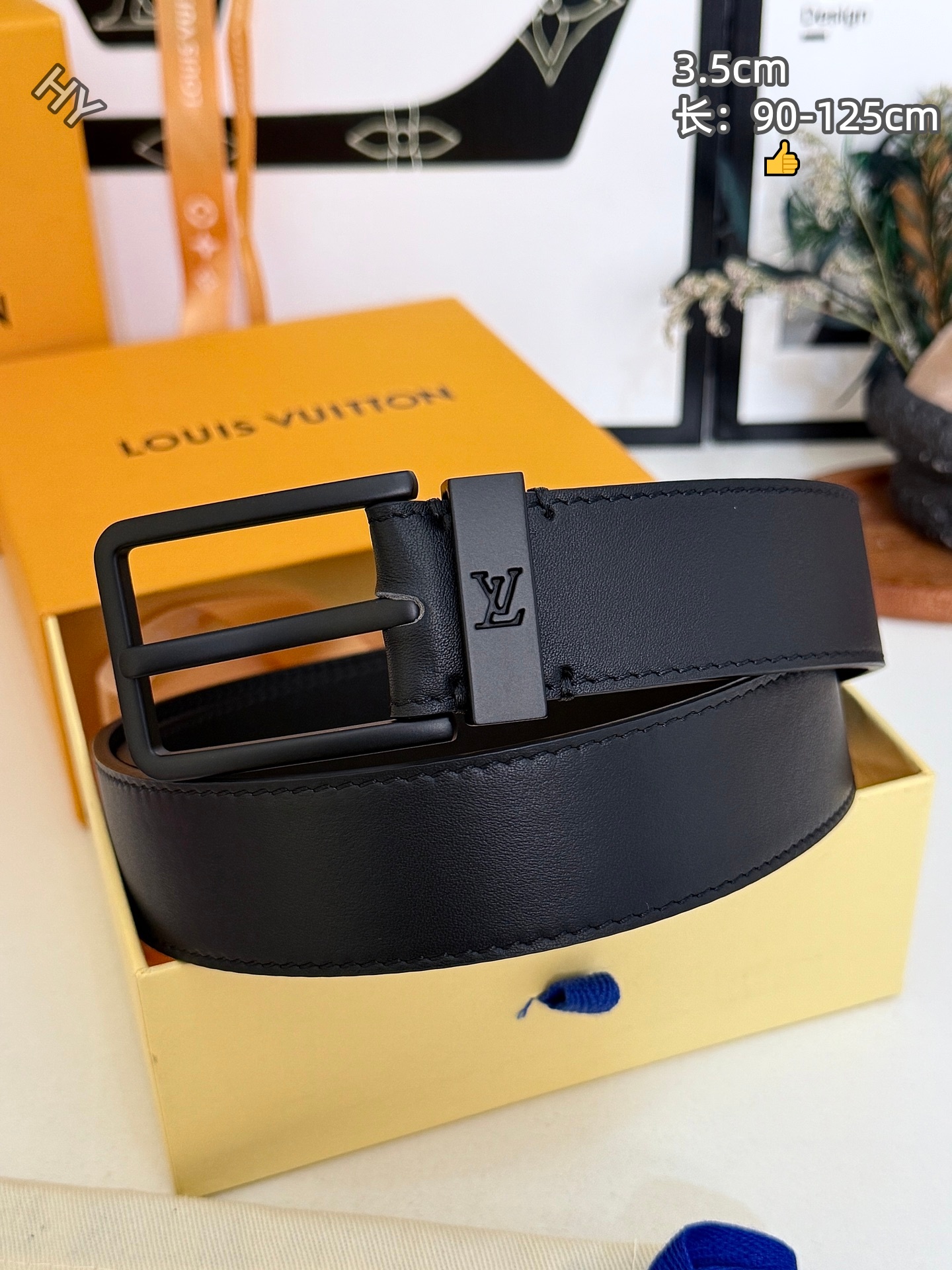 Cheap Louis Vuitton AAA Belts in 220878, $60 USD- [IB220878] - Replica Louis Vuitton AAA Belts