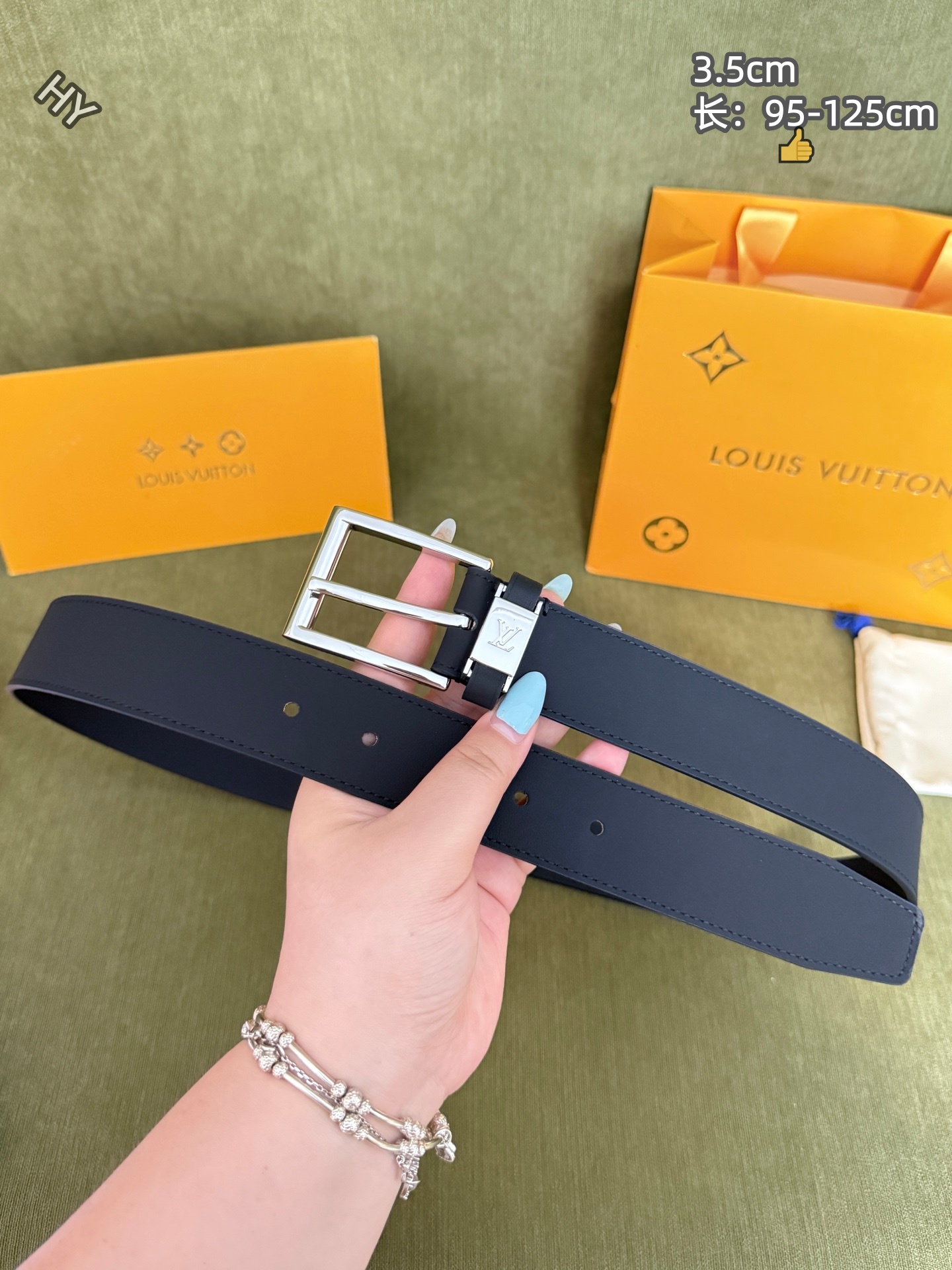 Cheap Louis Vuitton AAA Belts in 220892, $60 USD- [IB220892] - Replica Louis Vuitton AAA Belts