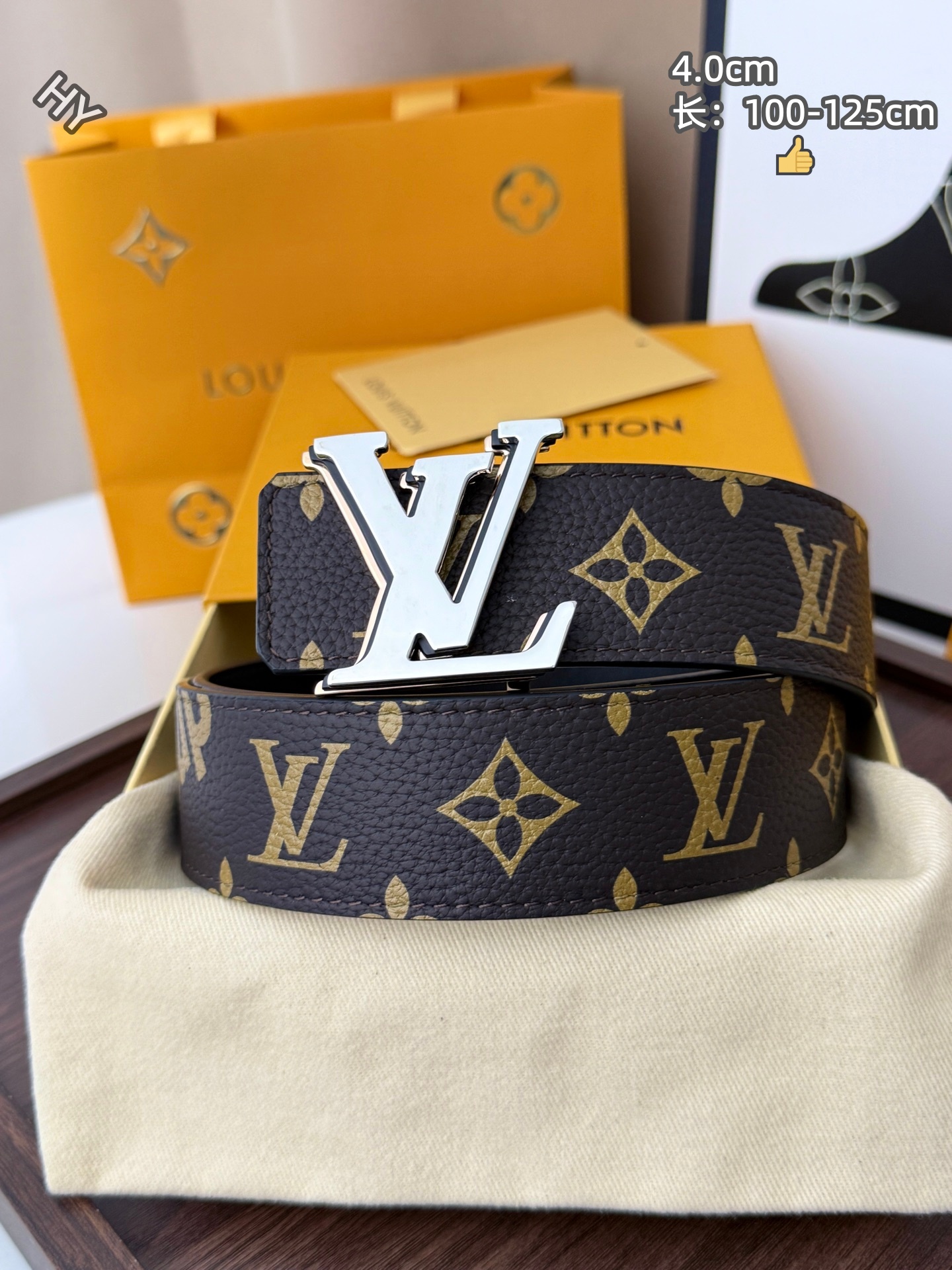 Cheap Louis Vuitton AAA Belts in 220907, $60 USD- [IB220907] - Replica Louis Vuitton AAA Belts