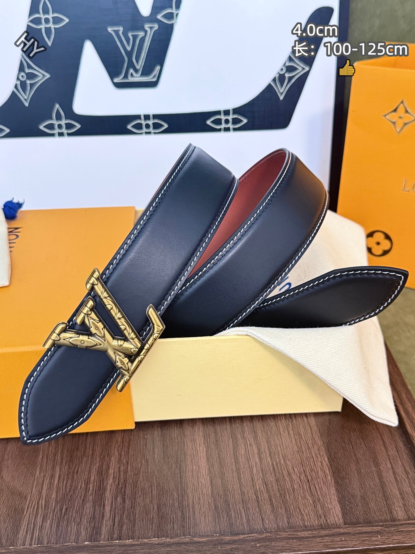 Cheap Louis Vuitton AAA Belts in 220913, $60 USD- [IB220913] - Replica Louis Vuitton AAA Belts