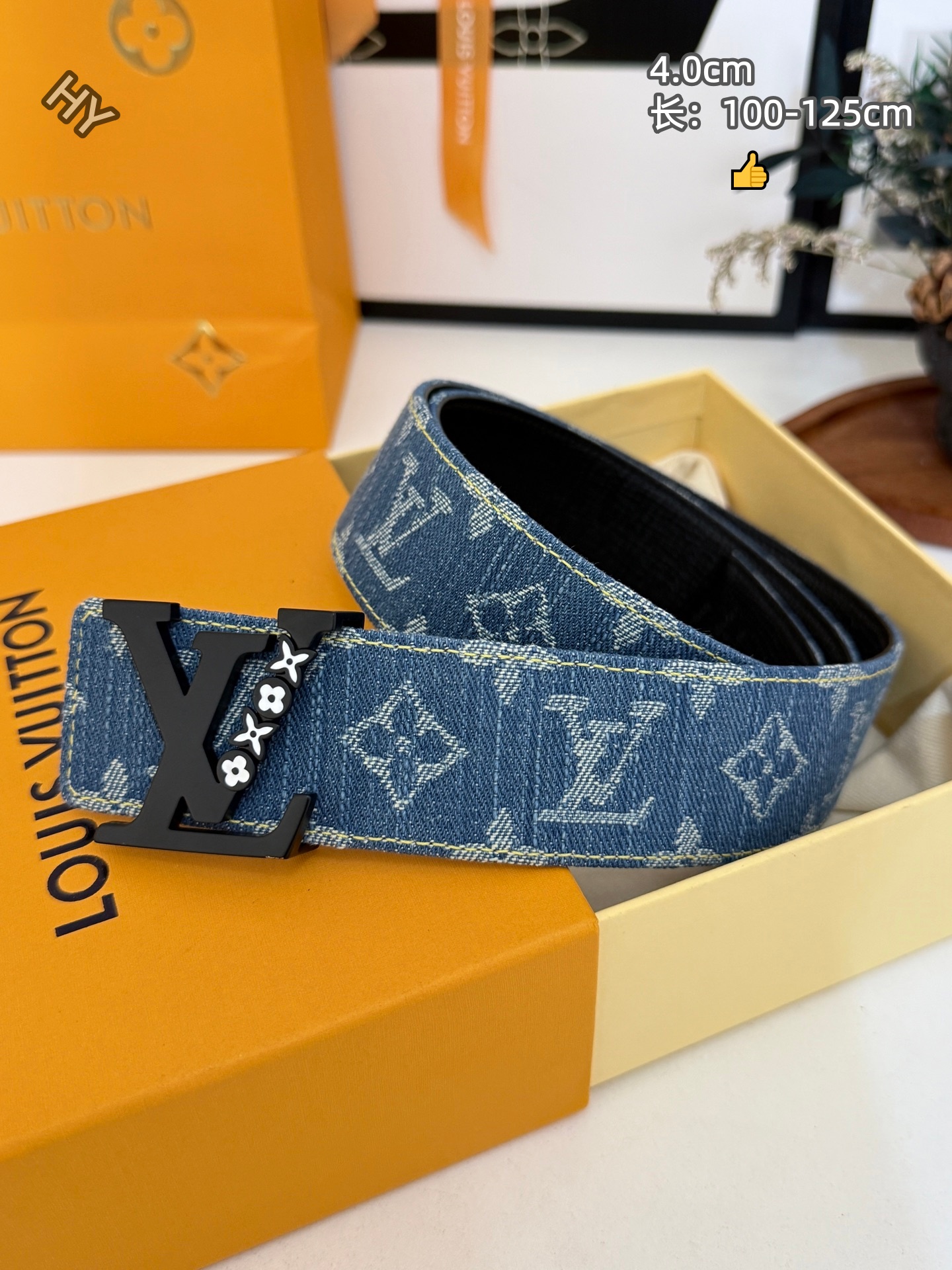 Cheap Louis Vuitton AAA Belts in 220918, $60 USD- [IB220918] - Replica Louis Vuitton AAA Belts