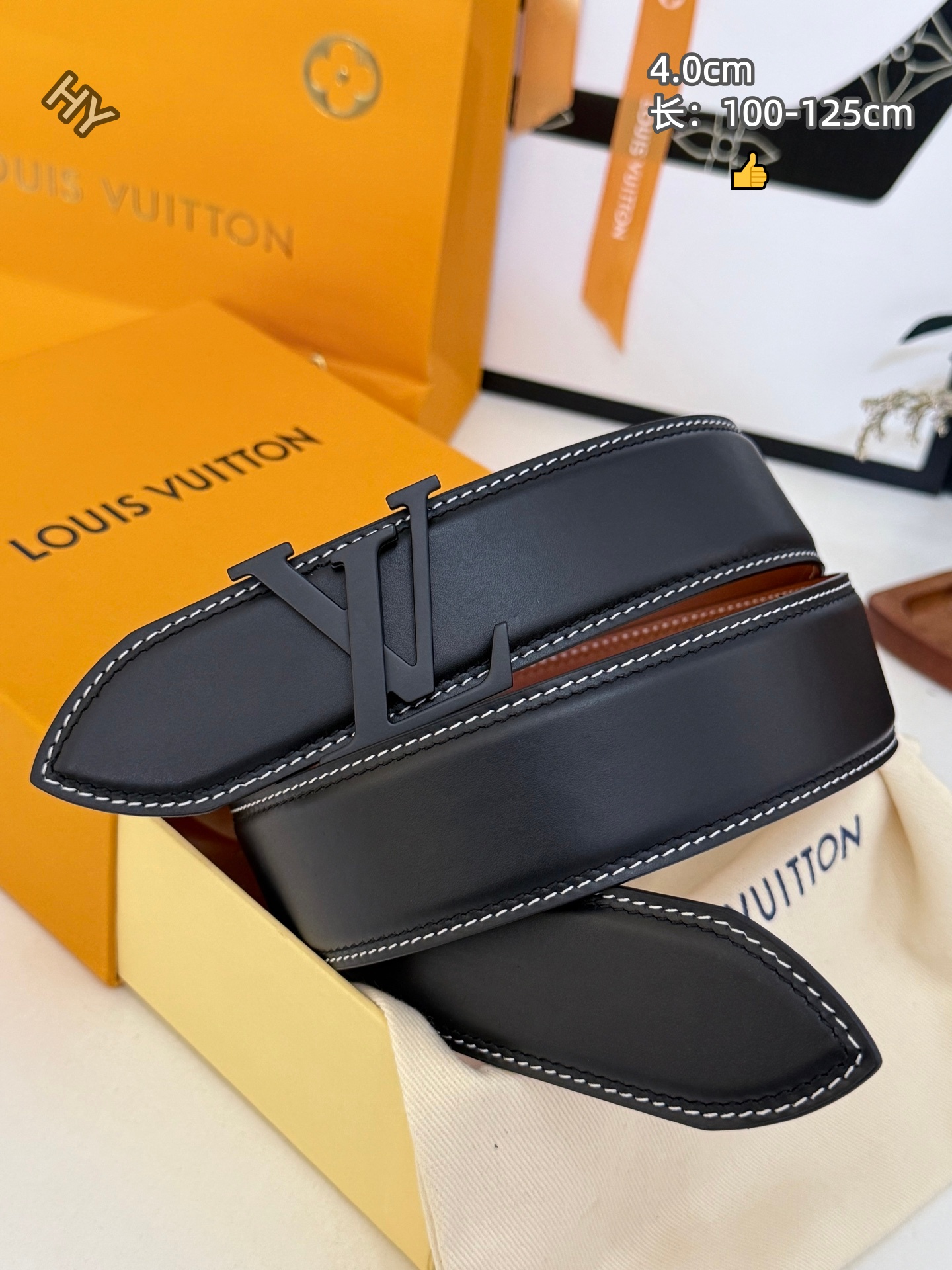 Cheap Louis Vuitton AAA Belts in 220920, $60 USD- [IB220920] - Replica Louis Vuitton AAA Belts