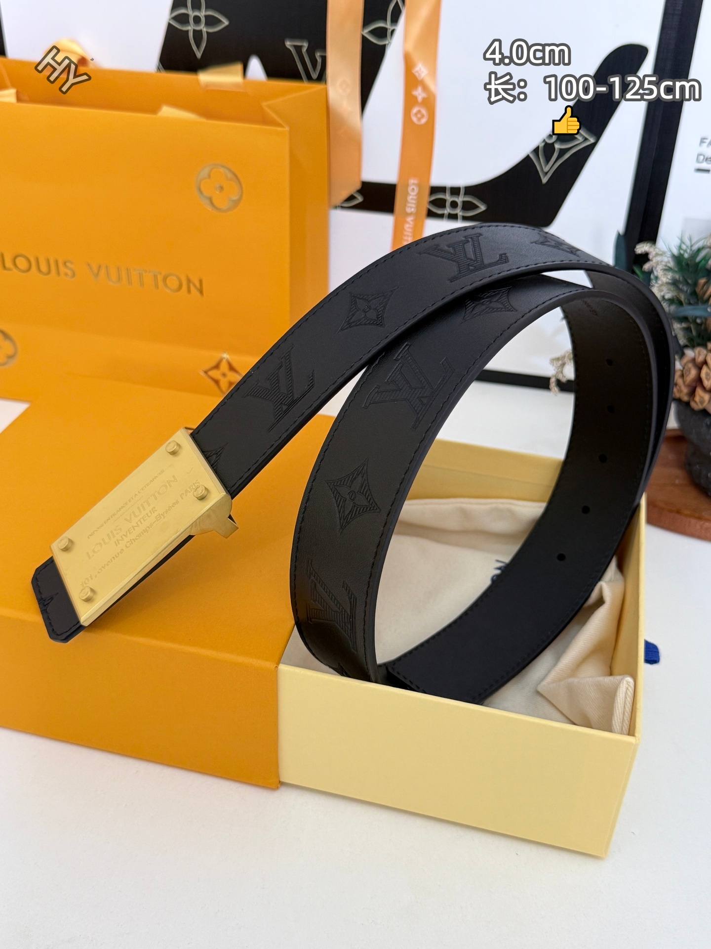 Cheap Louis Vuitton AAA Belts in 220922, $60 USD- [IB220922] - Replica Louis Vuitton AAA Belts