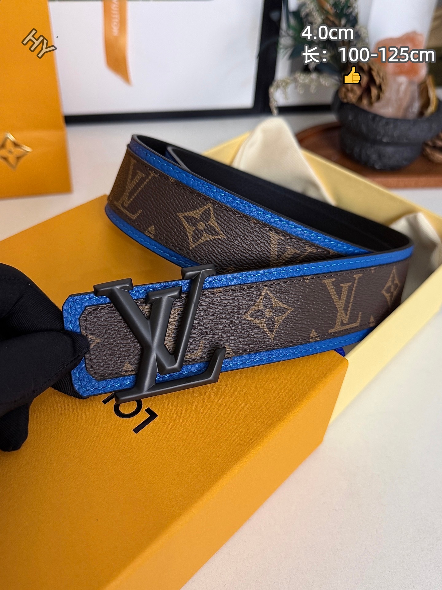 Cheap Louis Vuitton AAA Belts in 220925, $60 USD- [IB220925] - Replica Louis Vuitton AAA Belts