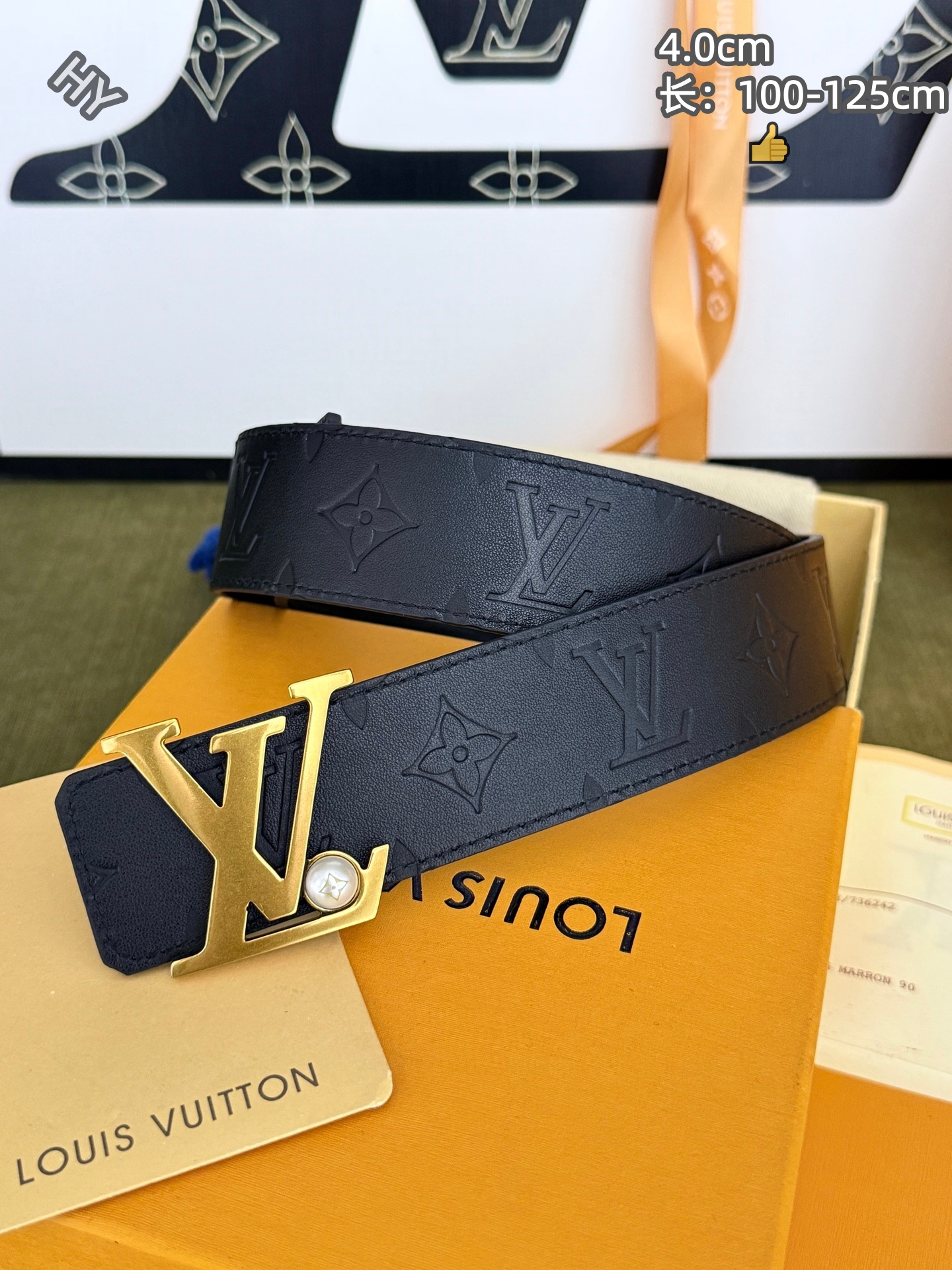 Cheap Louis Vuitton AAA Belts in 220929, $60 USD- [IB220929] - Replica Louis Vuitton AAA Belts