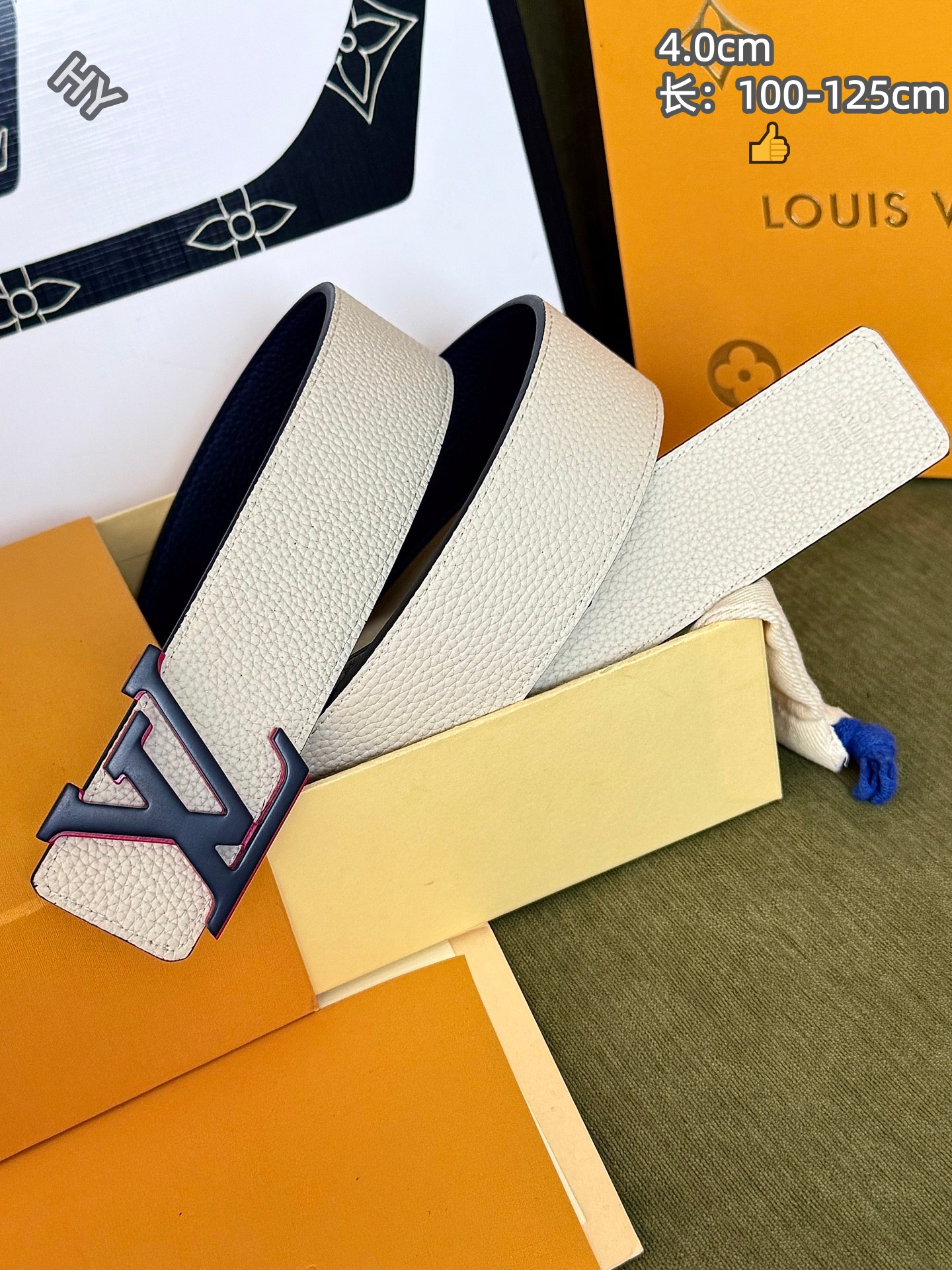 Cheap Louis Vuitton AAA Belts in 220938, $60 USD- [IB220938] - Replica Louis Vuitton AAA Belts