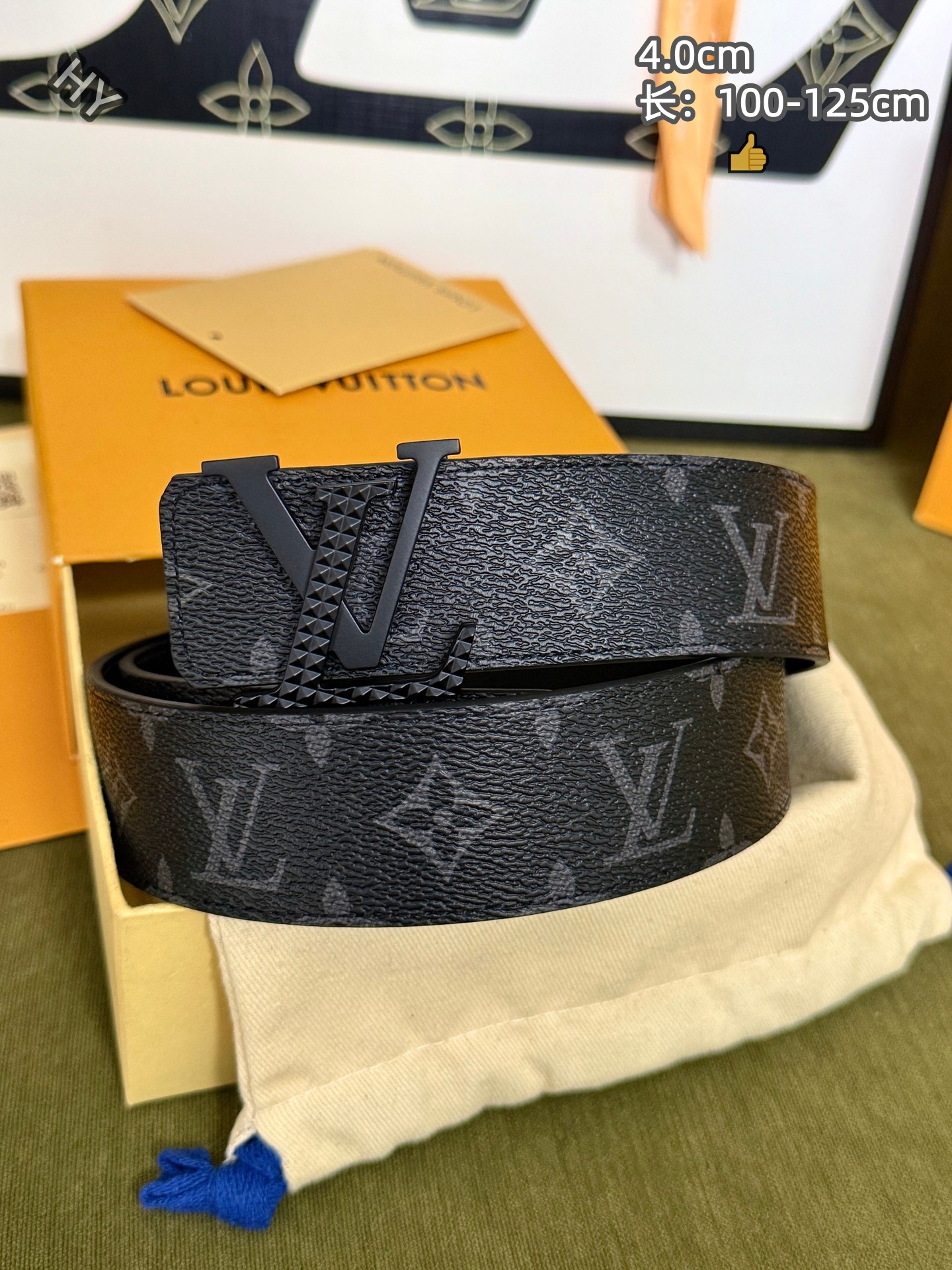 Cheap Louis Vuitton AAA Belts in 220945, $60 USD- [IB220945] - Replica Louis Vuitton AAA Belts