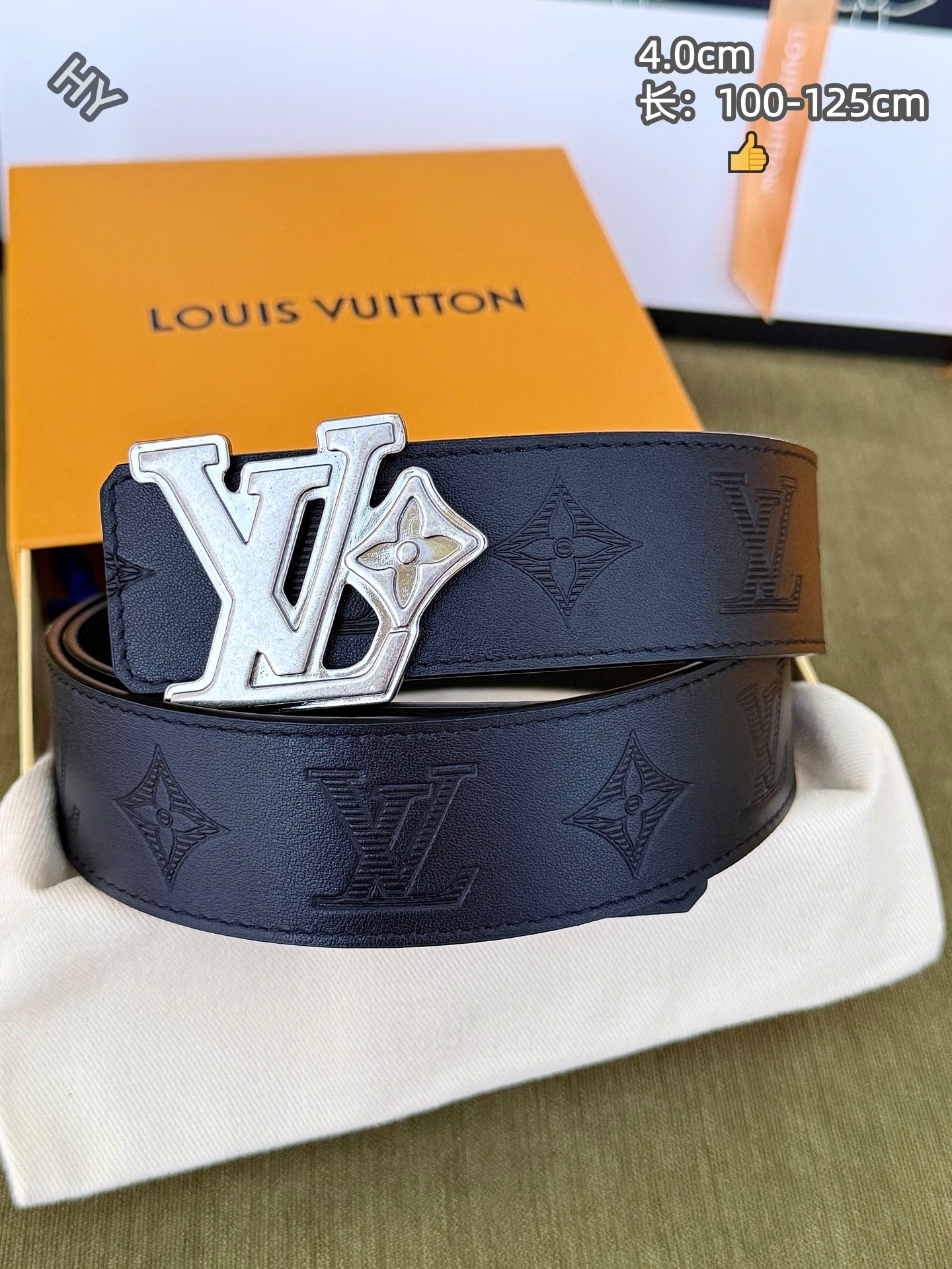 Cheap Louis Vuitton AAA Belts in 220947, $60 USD- [IB220947] - Replica Louis Vuitton AAA Belts