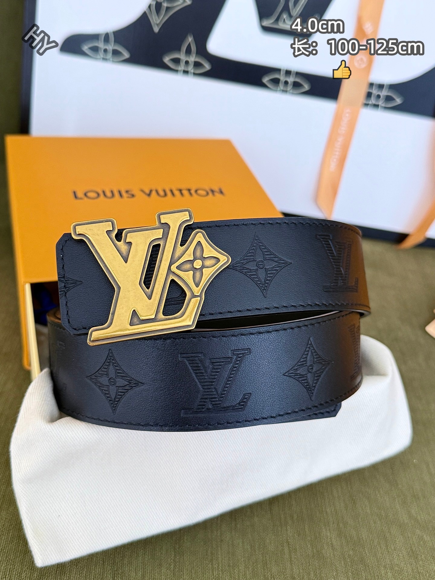 Cheap Louis Vuitton AAA Belts in 220948, $60 USD- [IB220948] - Replica Louis Vuitton AAA Belts
