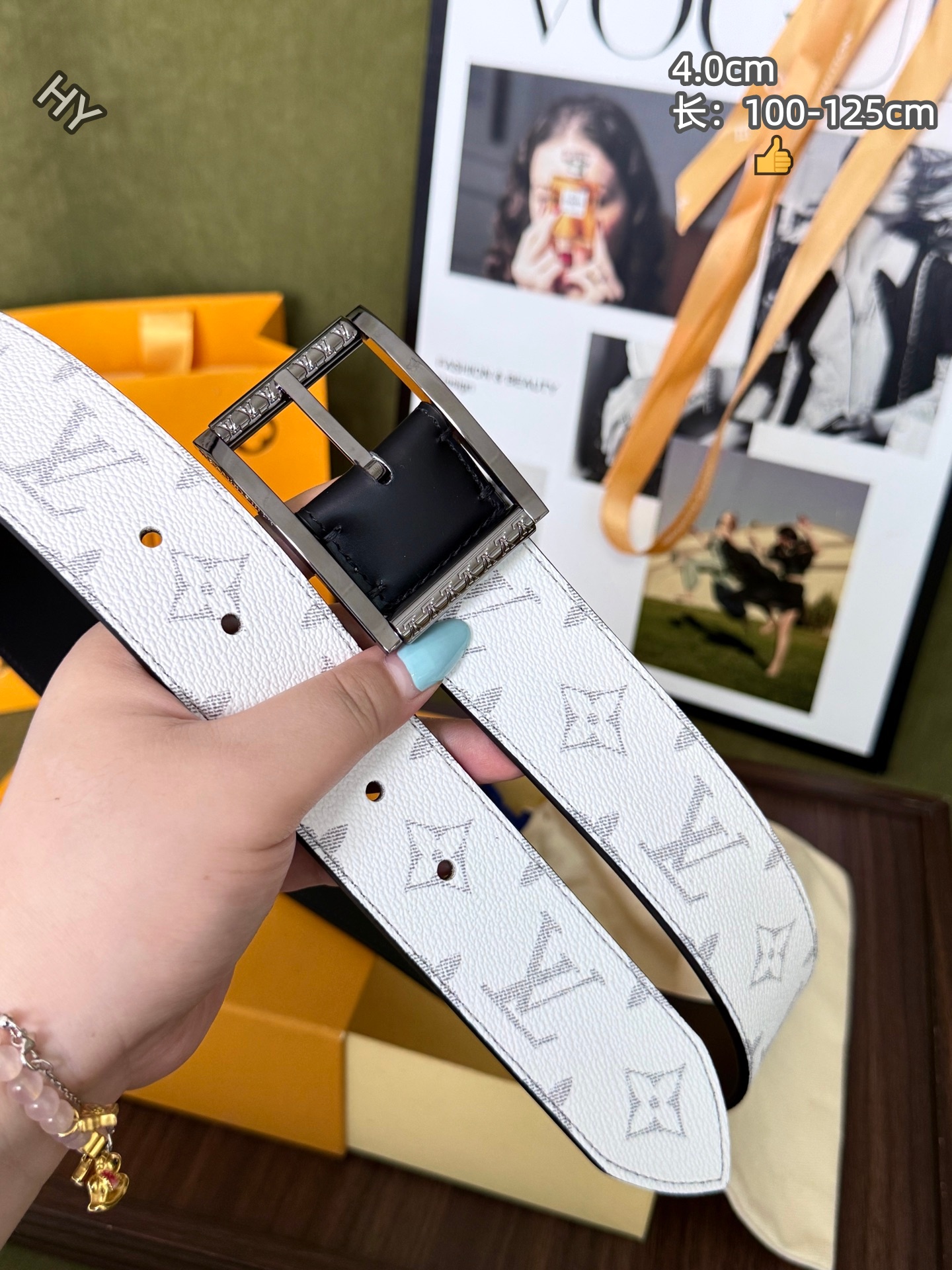Cheap Louis Vuitton AAA Belts in 220962, $60 USD- [IB220962] - Replica Louis Vuitton AAA Belts