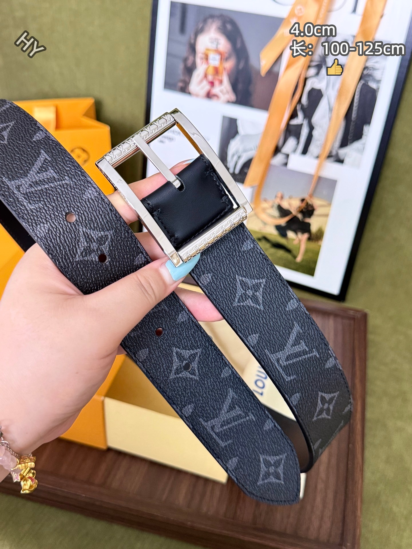 Cheap Louis Vuitton AAA Belts in 220964, $60 USD- [IB220964] - Replica Louis Vuitton AAA Belts
