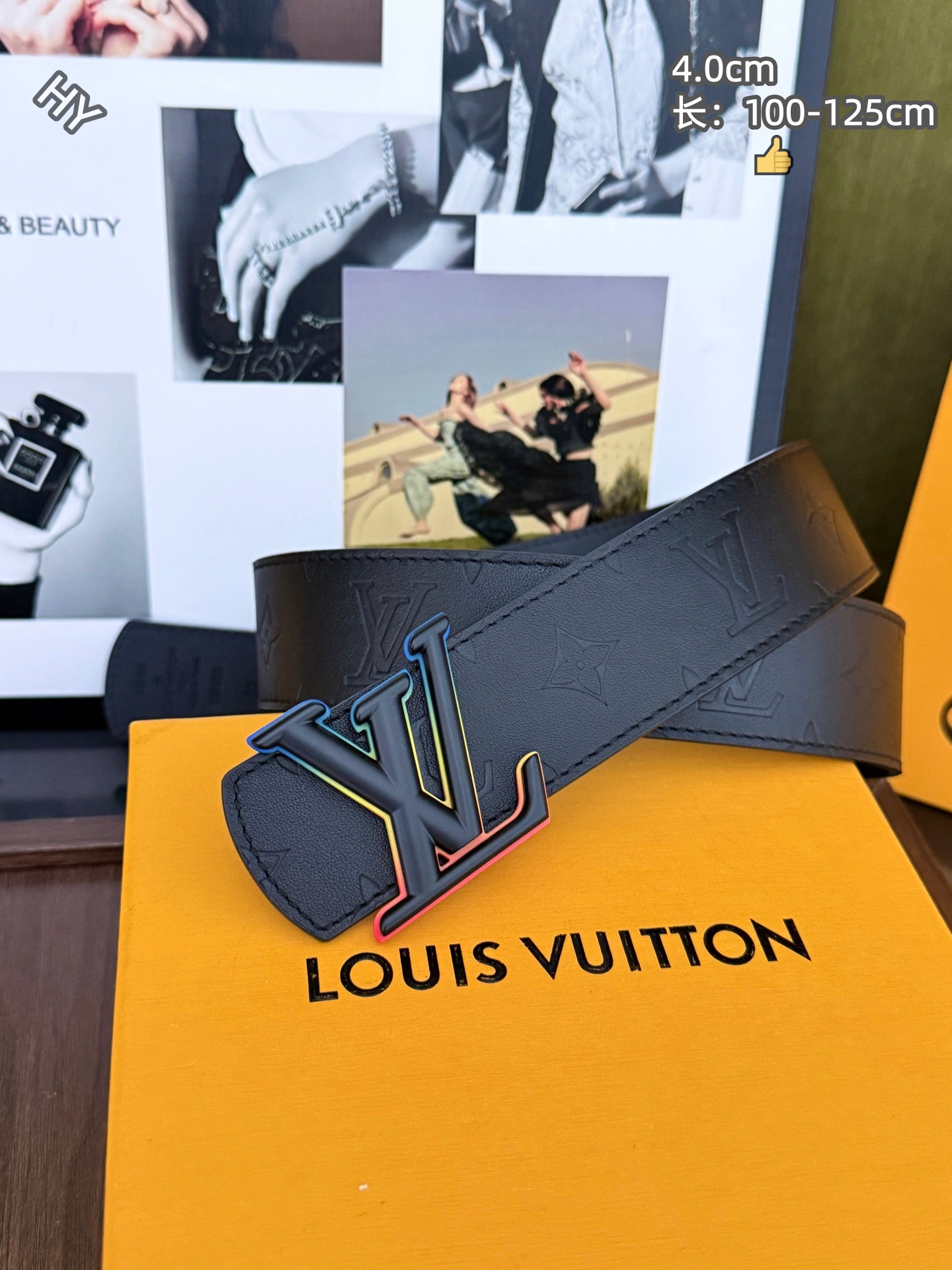 Cheap Louis Vuitton AAA Belts in 220967, $60 USD- [IB220967] - Replica Louis Vuitton AAA Belts