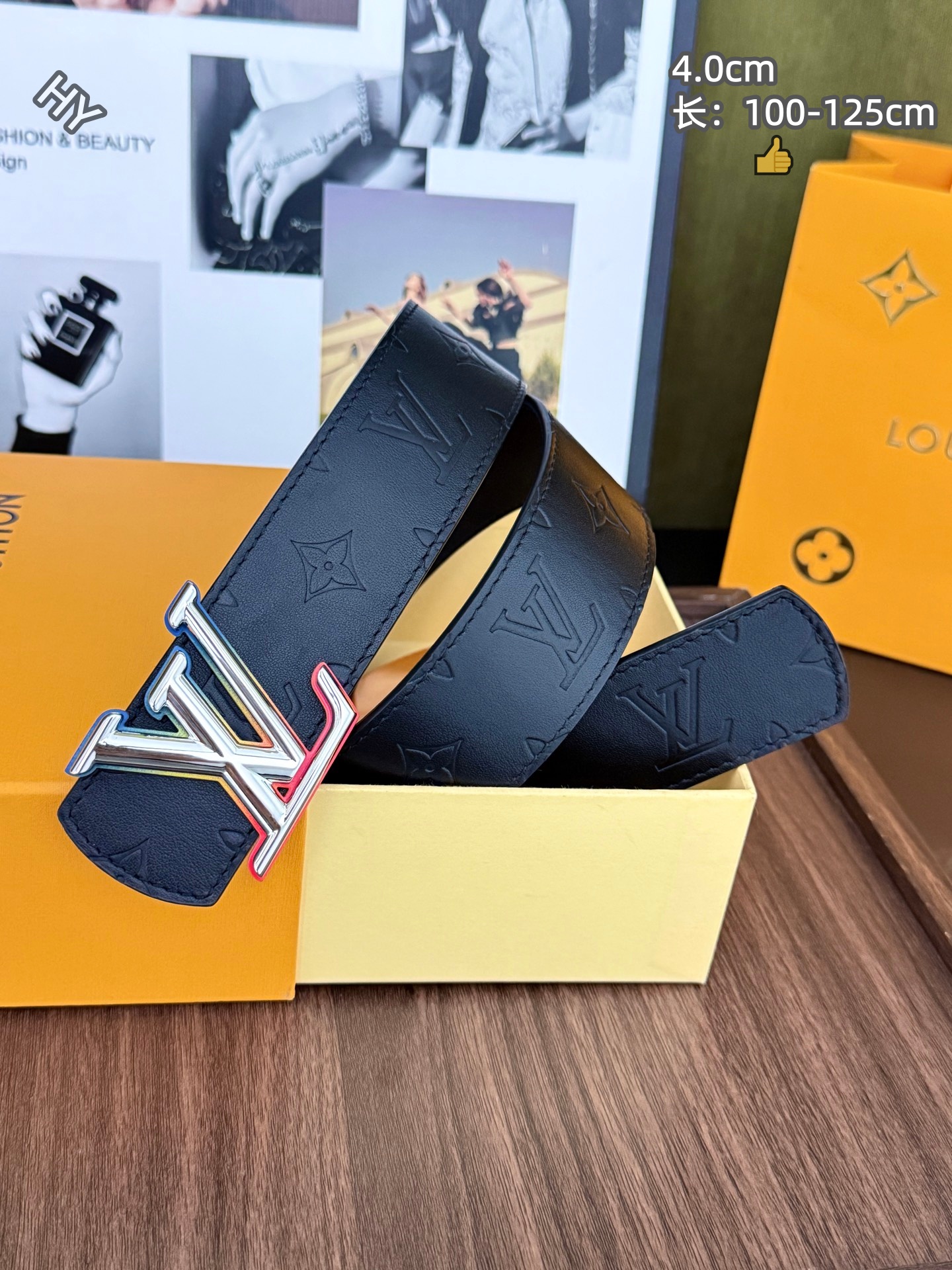 Cheap Louis Vuitton AAA Belts in 220969, $60 USD- [IB220969] - Replica Louis Vuitton AAA Belts