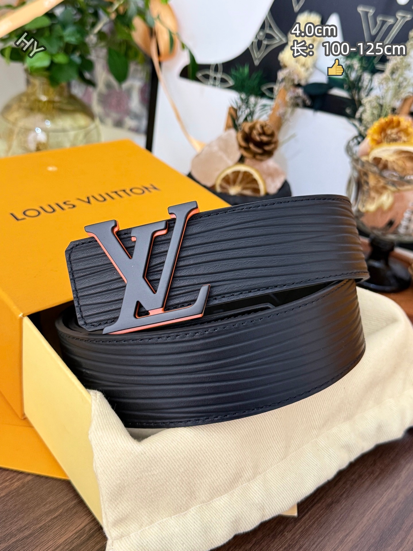 Cheap Louis Vuitton AAA Belts in 220977, $60 USD- [IB220977] - Replica Louis Vuitton AAA Belts
