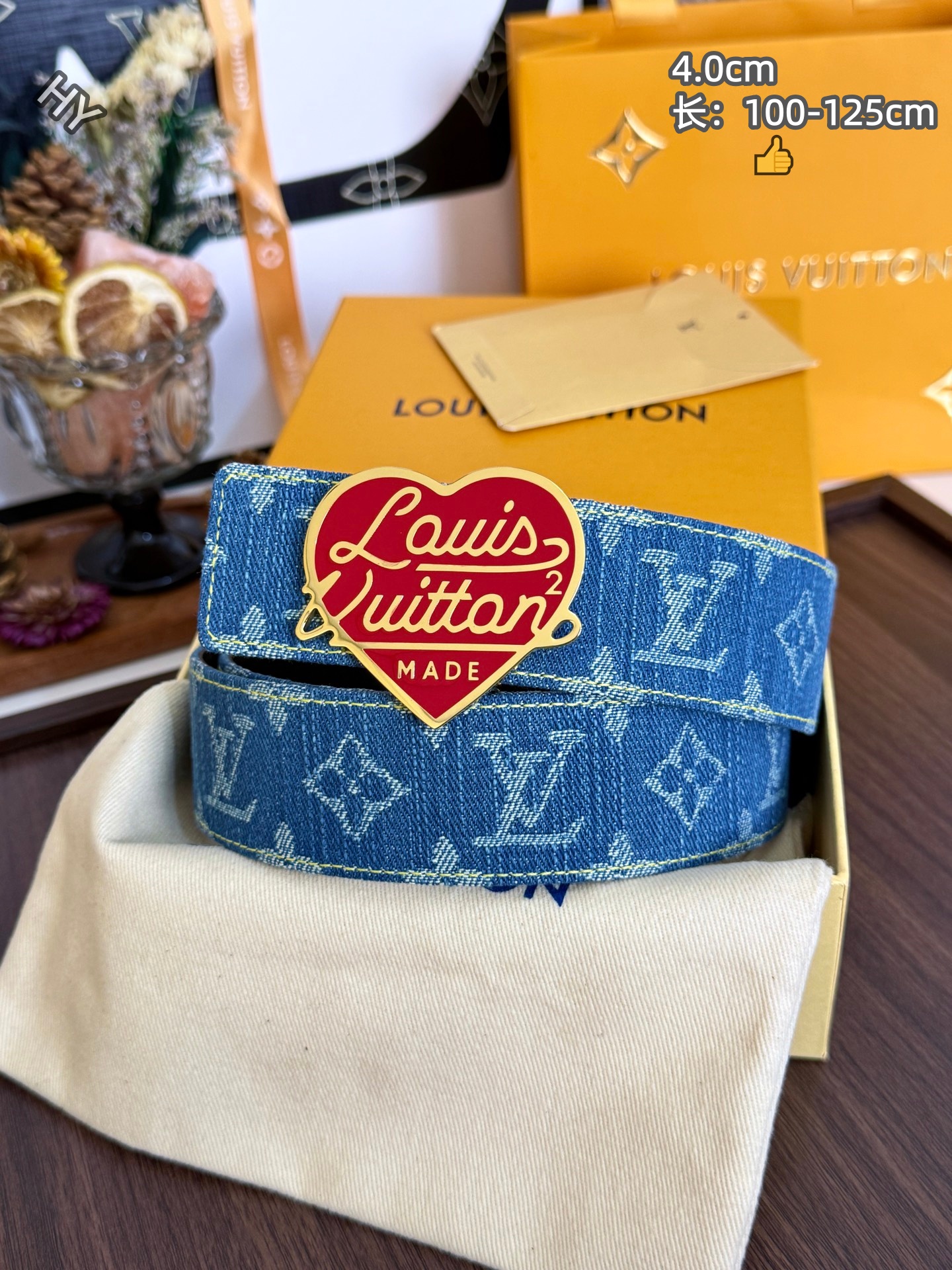 Cheap Louis Vuitton AAA Belts in 220980, $60 USD- [IB220980] - Replica Louis Vuitton AAA Belts
