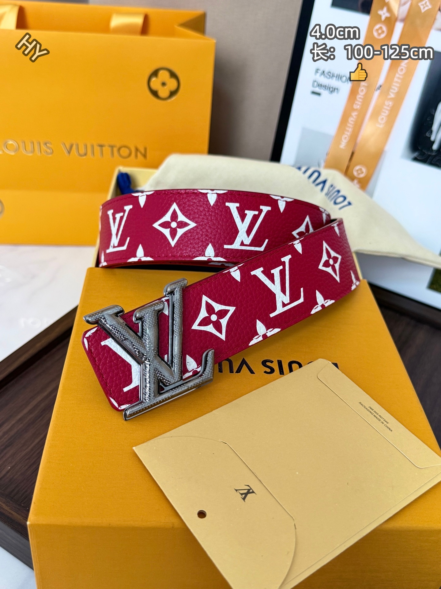 Cheap Louis Vuitton AAA Belts in 220984, $60 USD- [IB220984] - Replica Louis Vuitton AAA Belts