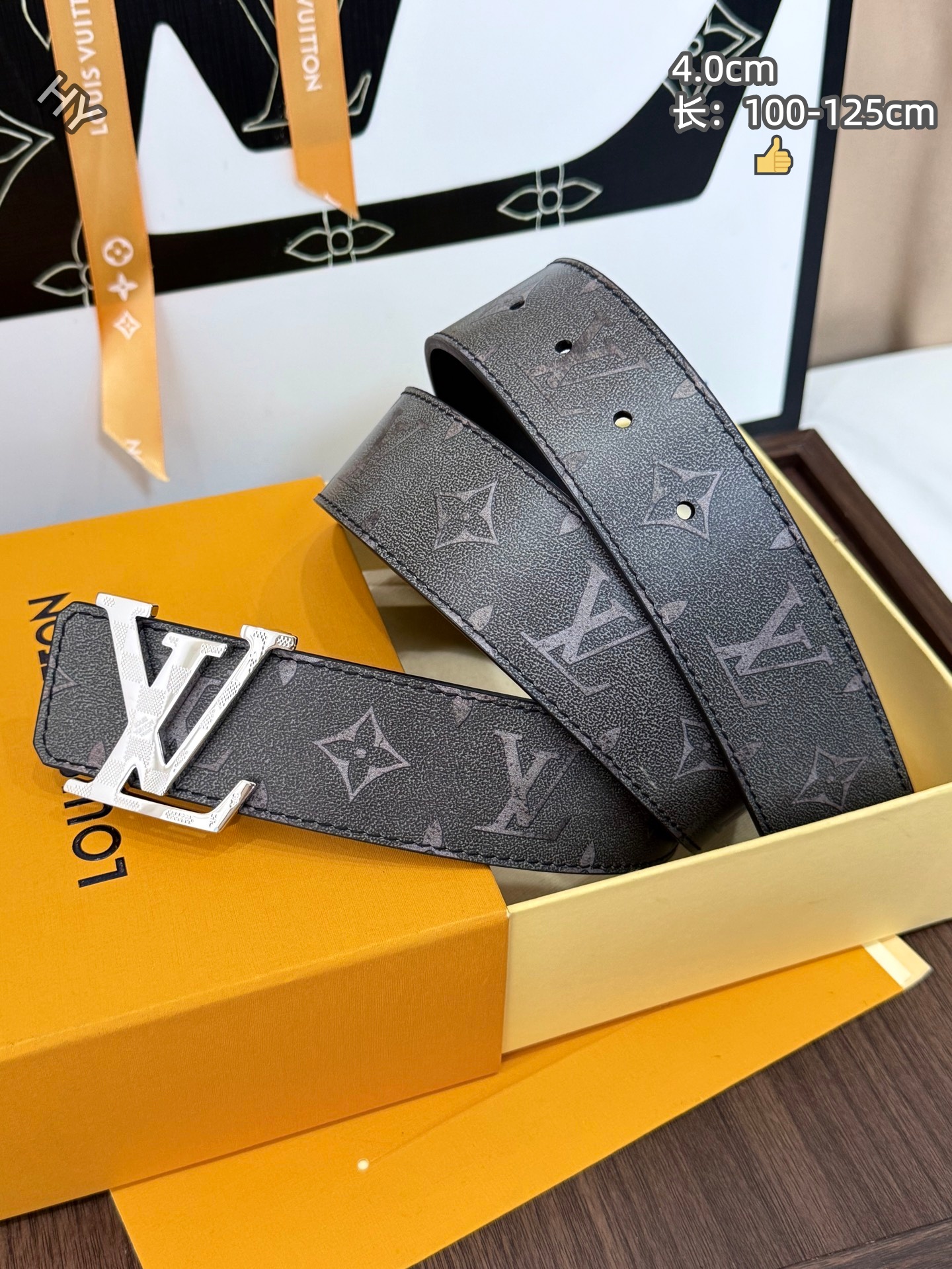 Cheap Louis Vuitton AAA Belts in 220994, $60 USD- [IB220994] - Replica Louis Vuitton AAA Belts