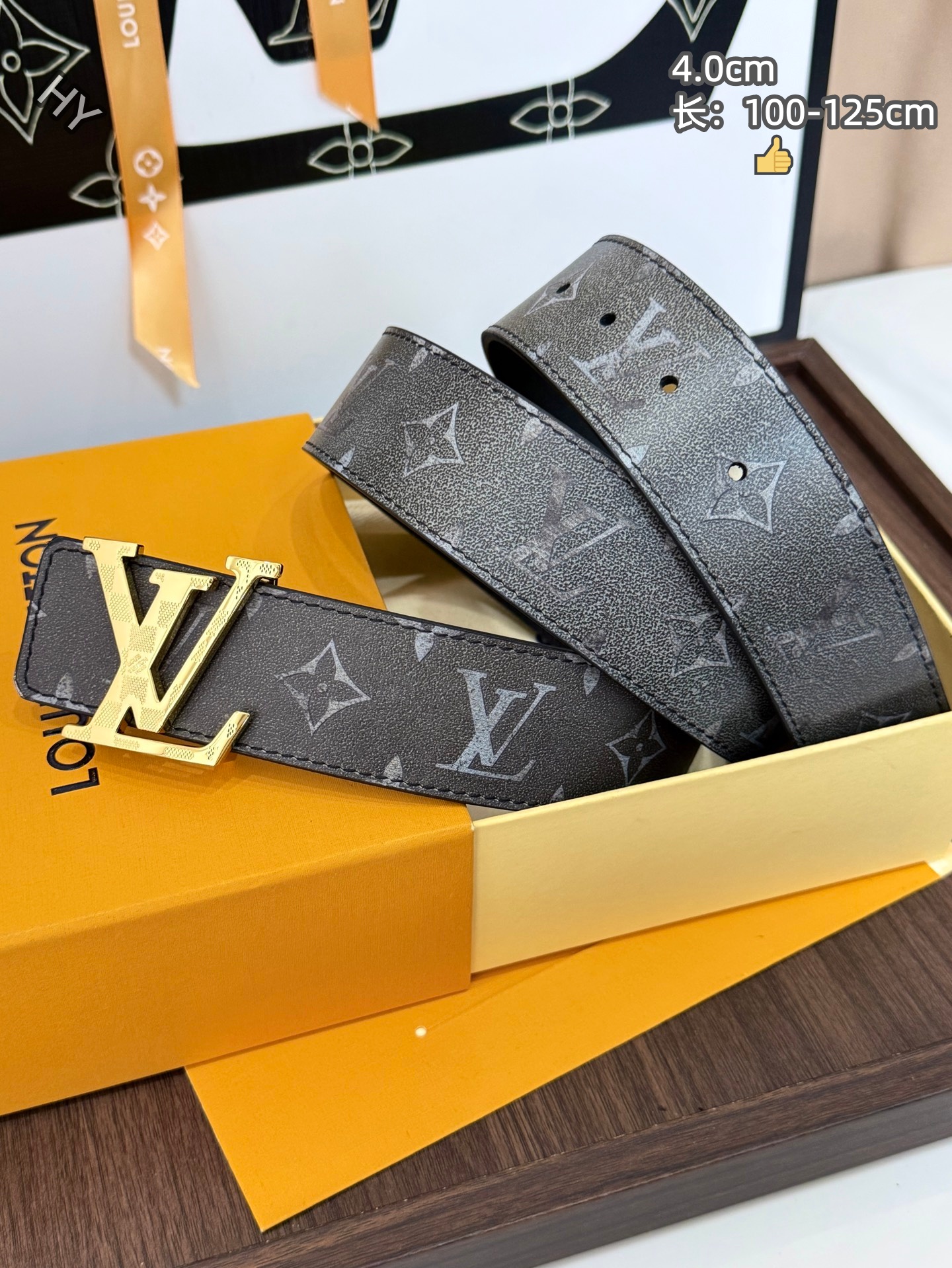 Cheap Louis Vuitton AAA Belts in 220995, $60 USD- [IB220995] - Replica Louis Vuitton AAA Belts