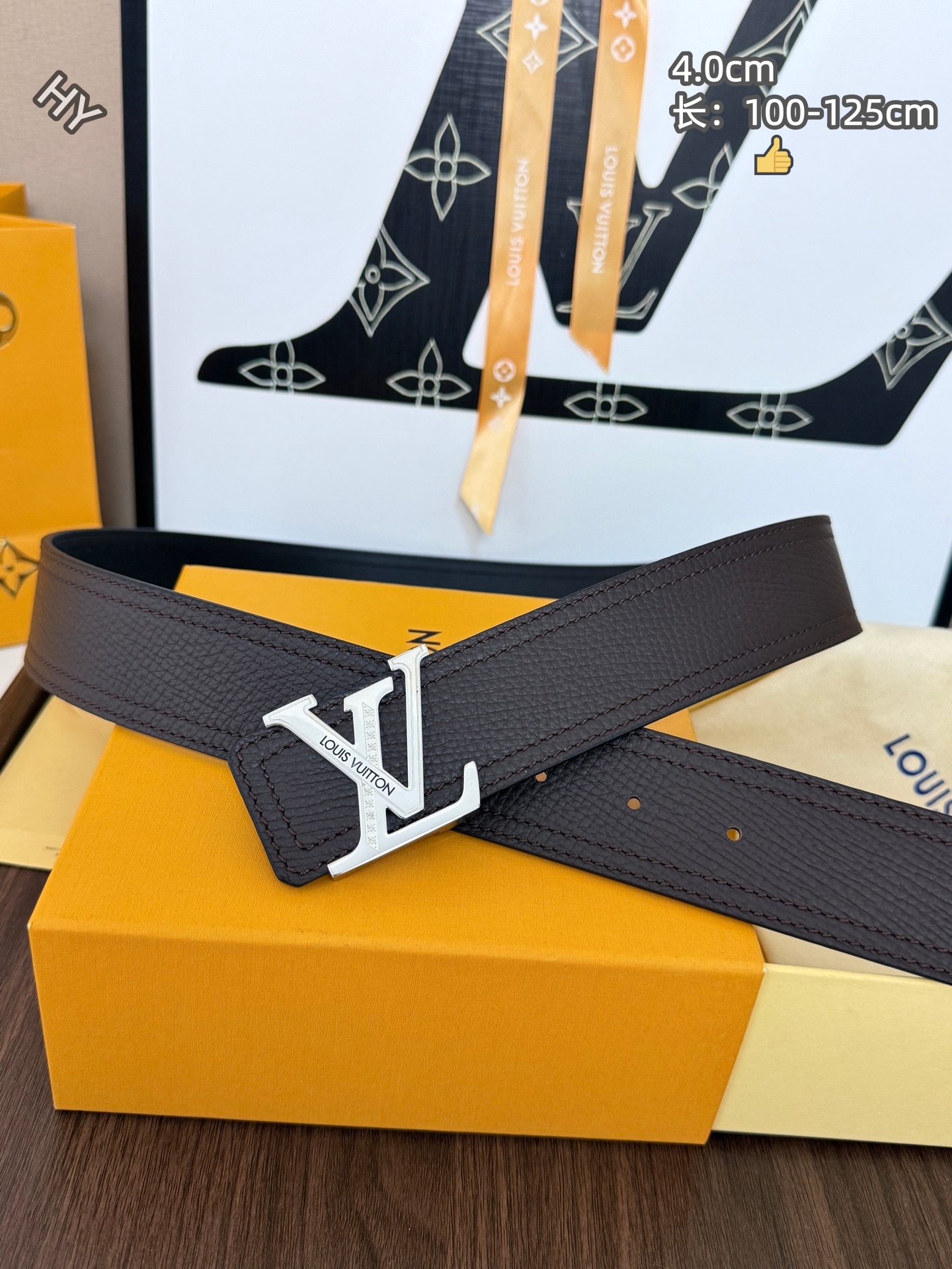 Cheap Louis Vuitton AAA Belts in 220997, $60 USD- [IB220997] - Replica Louis Vuitton AAA Belts
