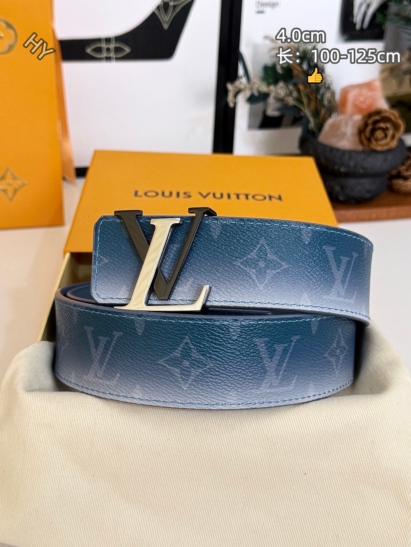 Cheap Louis Vuitton AAA Belts in 221005, $60 USD- [IB221005] - Replica Louis Vuitton AAA Belts