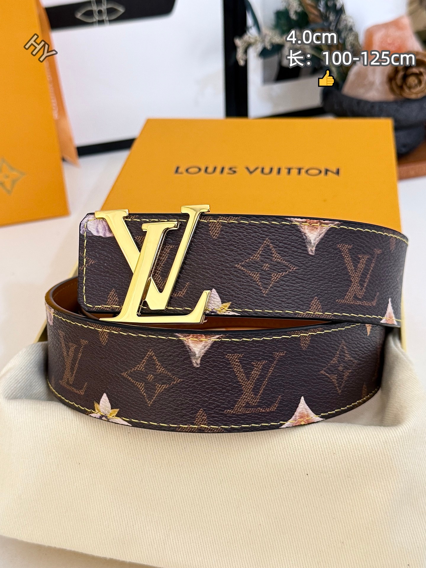 Cheap Louis Vuitton AAA Belts in 221007, $60 USD- [IB221007] - Replica Louis Vuitton AAA Belts