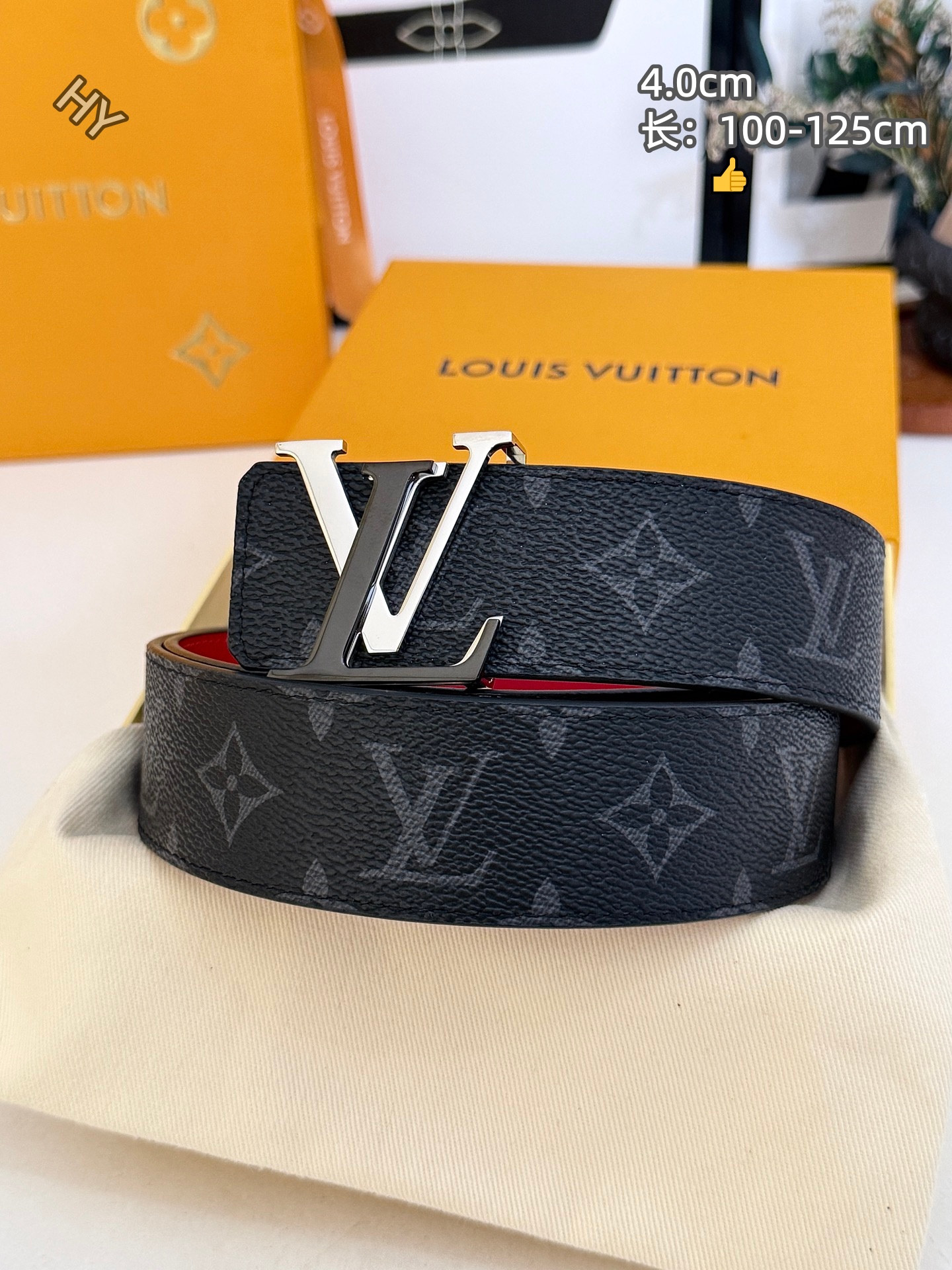 Cheap Louis Vuitton AAA Belts in 221008, $60 USD- [IB221008] - Replica Louis Vuitton AAA Belts